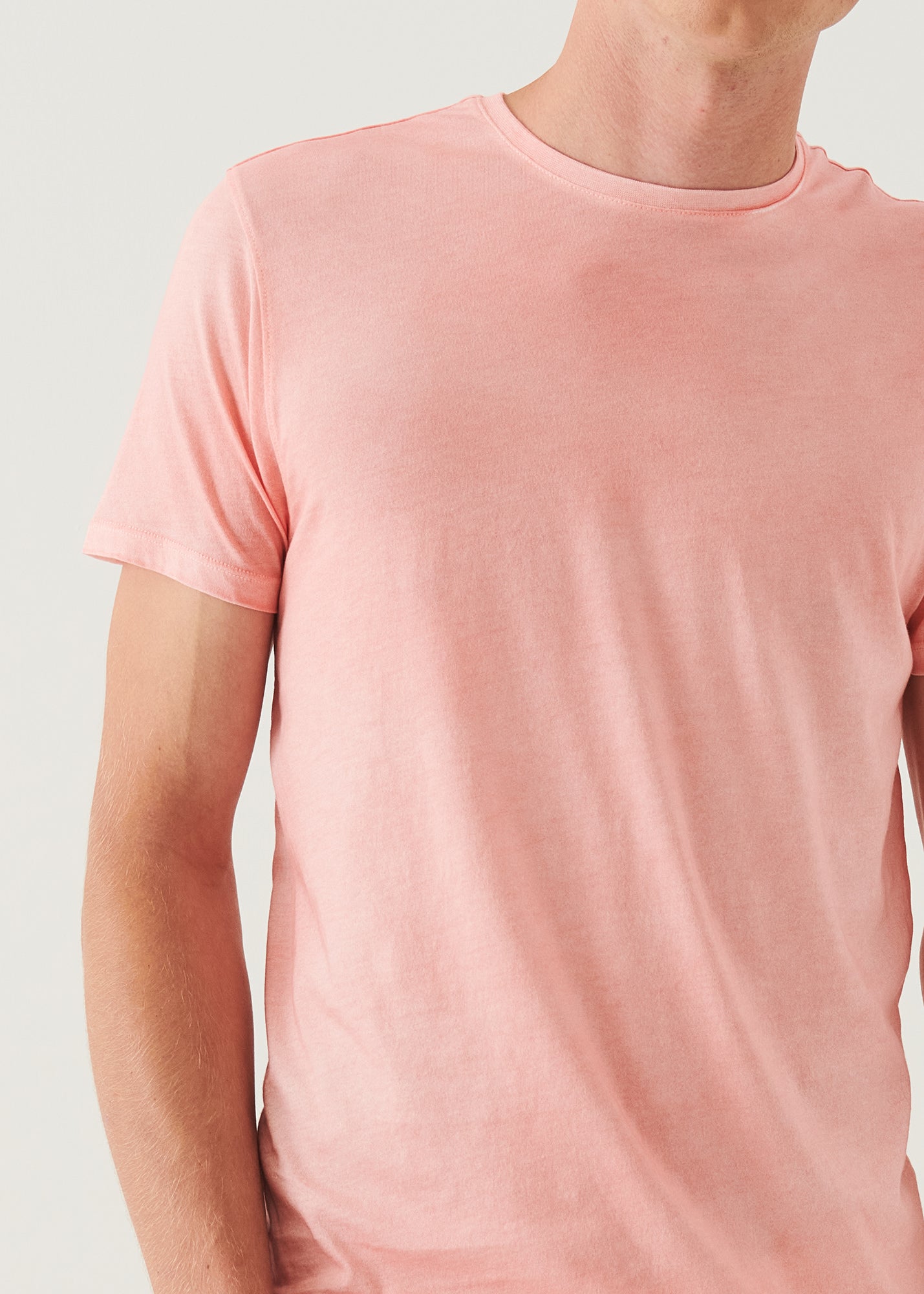 Lightweight Pima Cotton Spray Wash T-Shirt