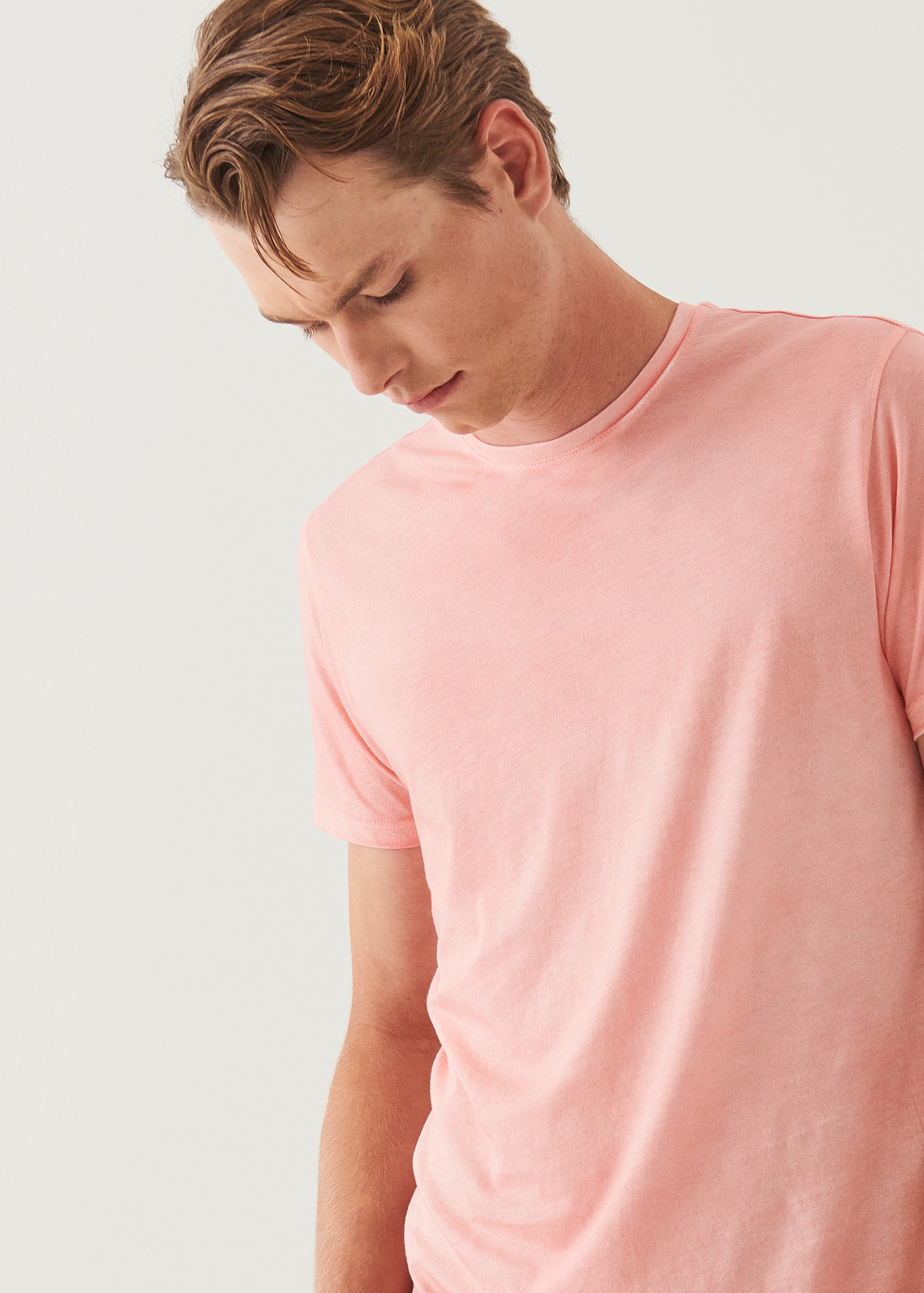 Lightweight Pima Cotton Spray Wash T-Shirt