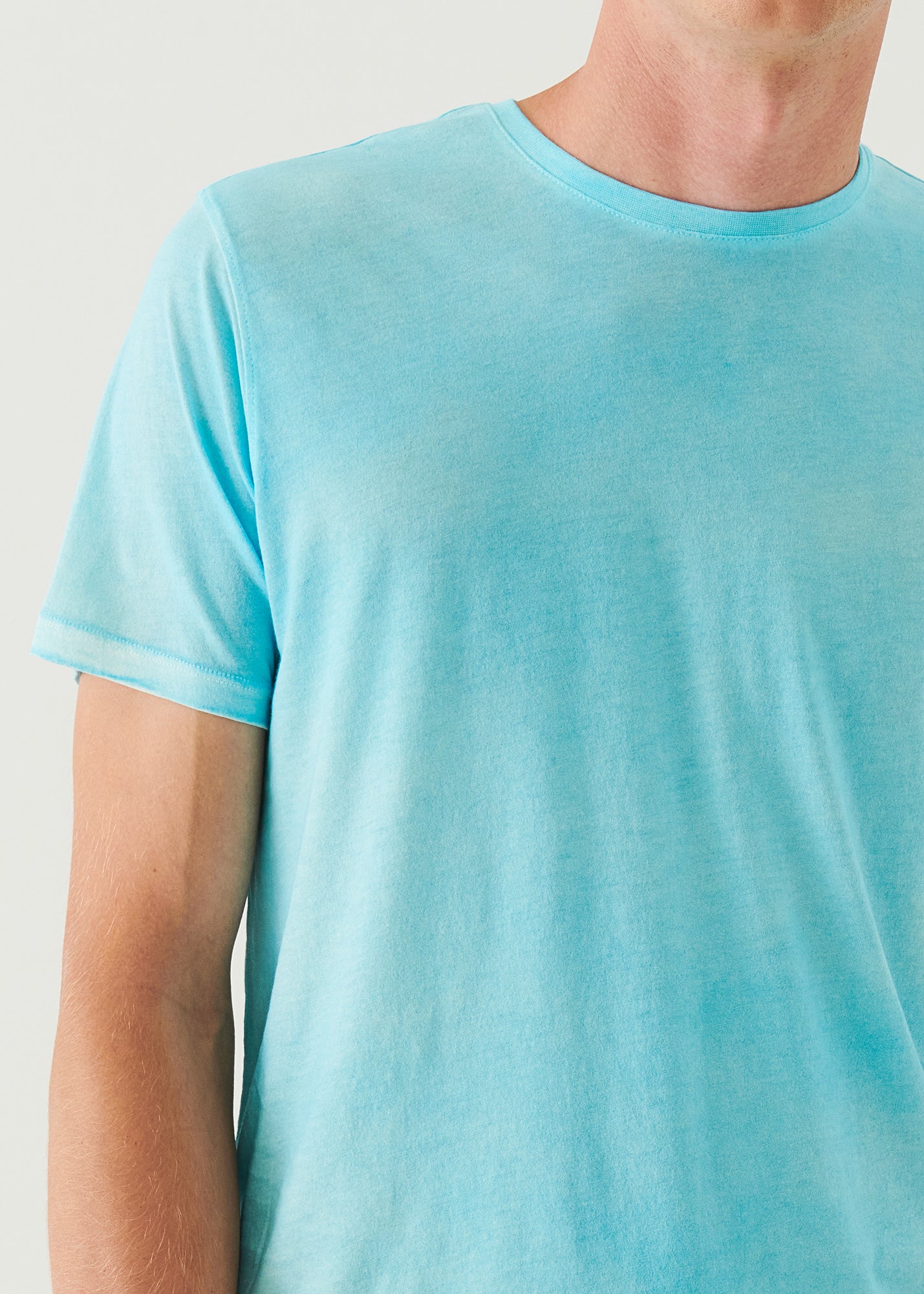 Lightweight Pima Cotton Spray Wash T-Shirt