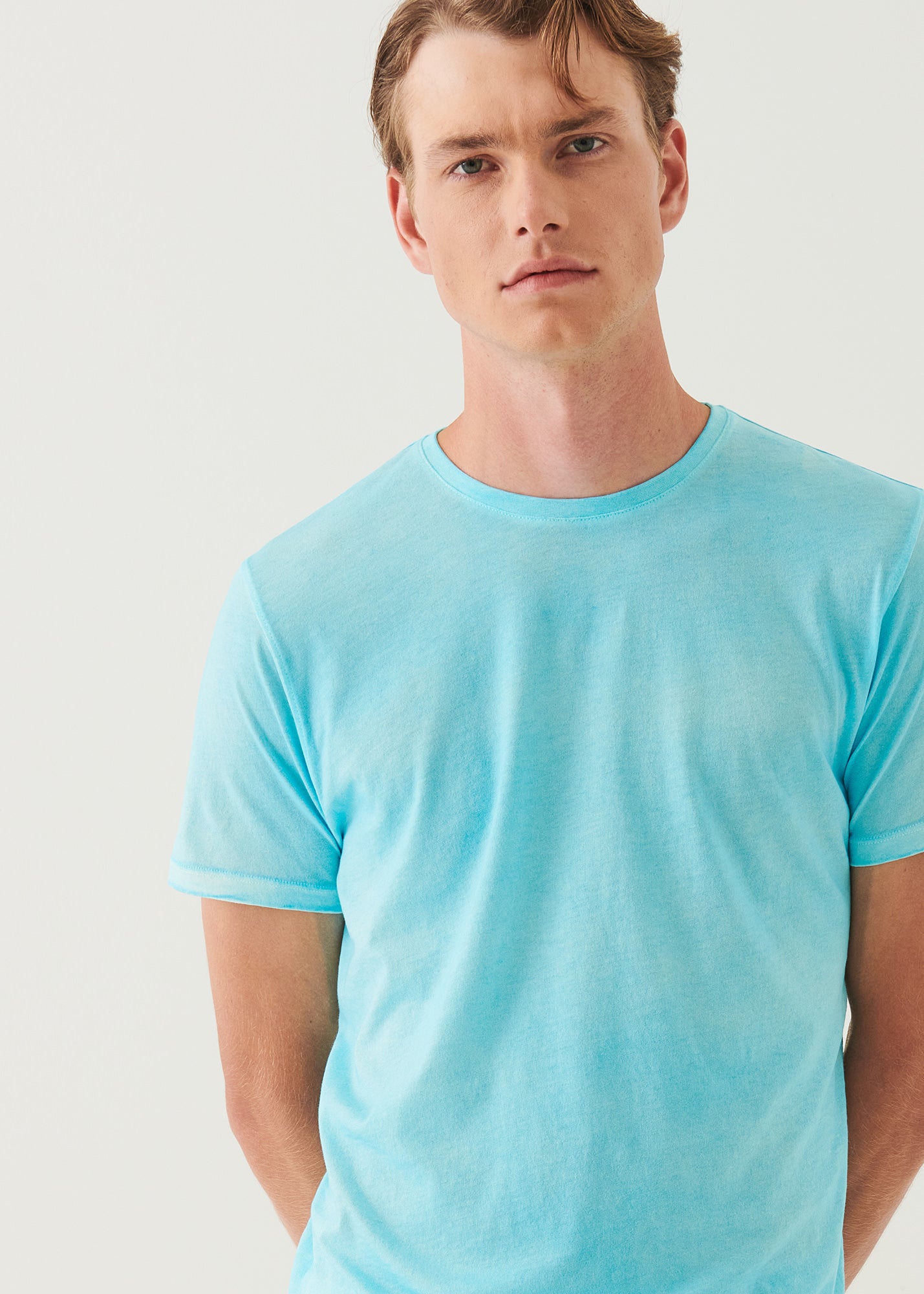 Lightweight Pima Cotton Spray Wash T-Shirt
