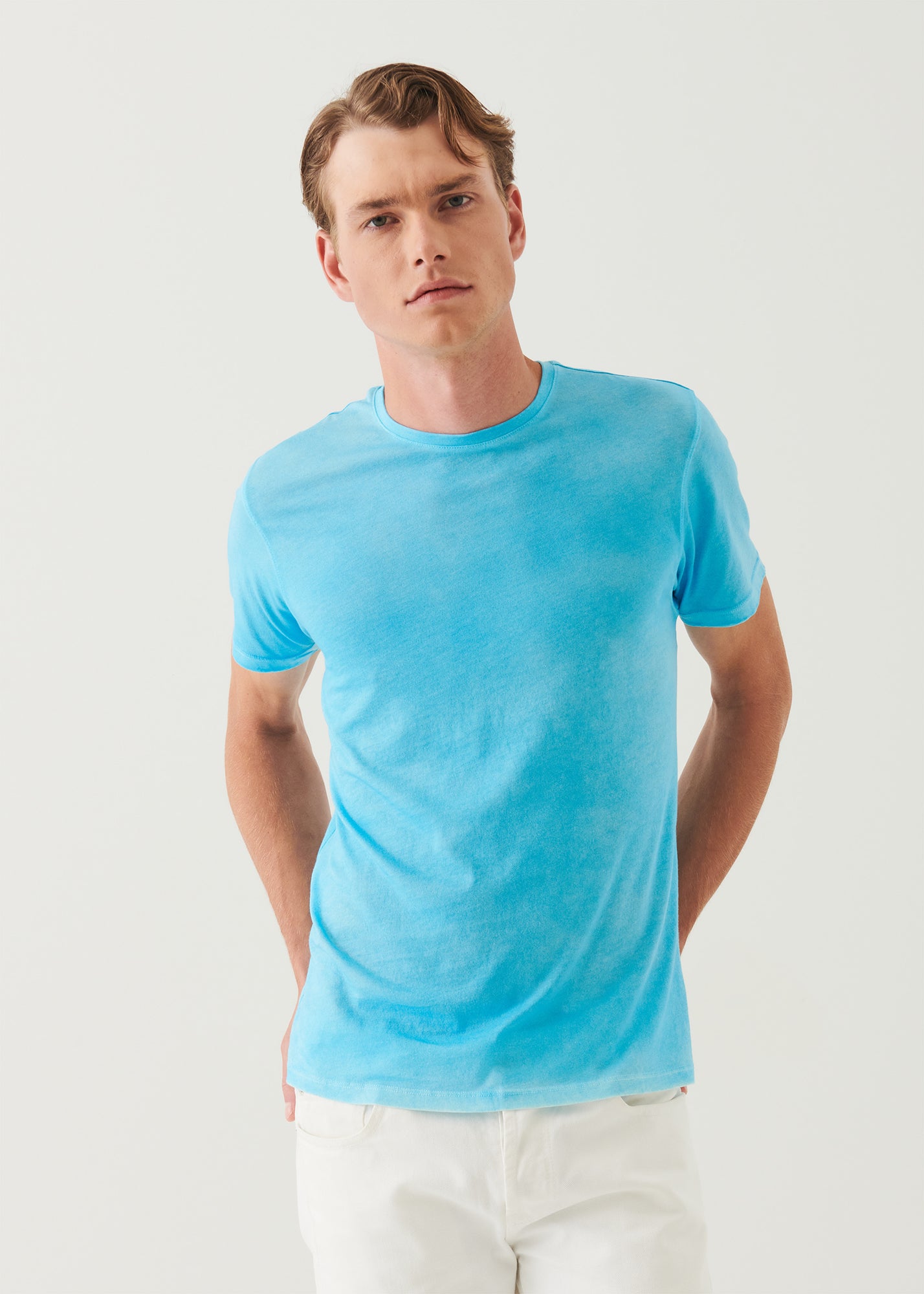 Lightweight Pima Cotton Spray Wash T-Shirt