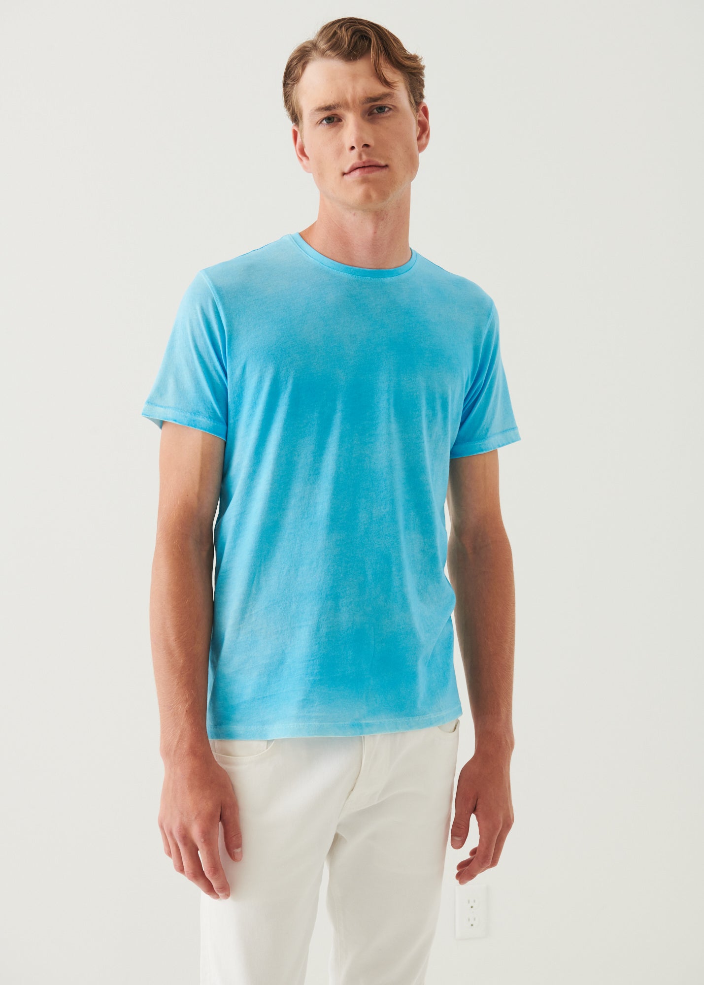 Lightweight Pima Cotton Spray Wash T-Shirt