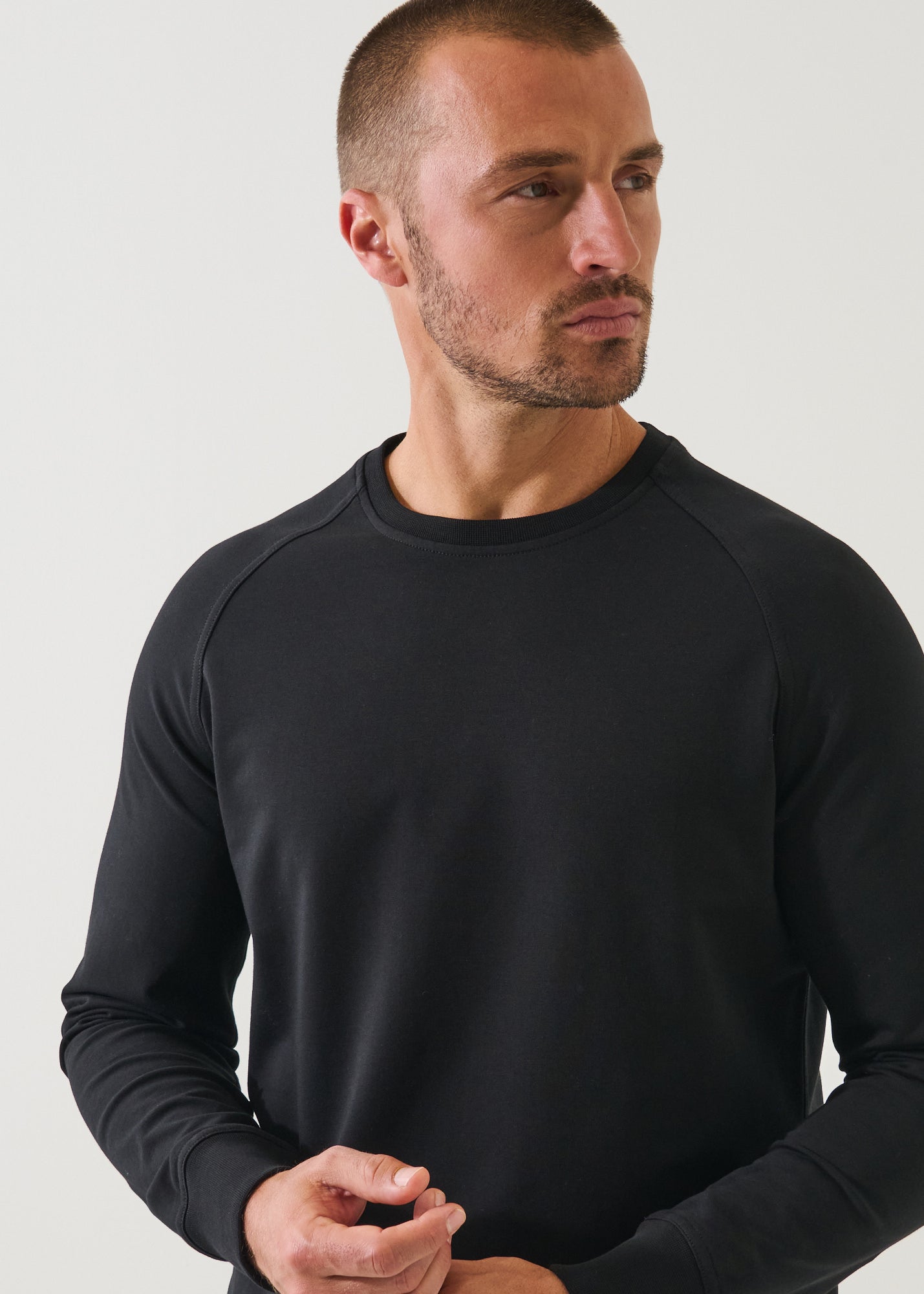Pima Cotton French Terry Crewneck