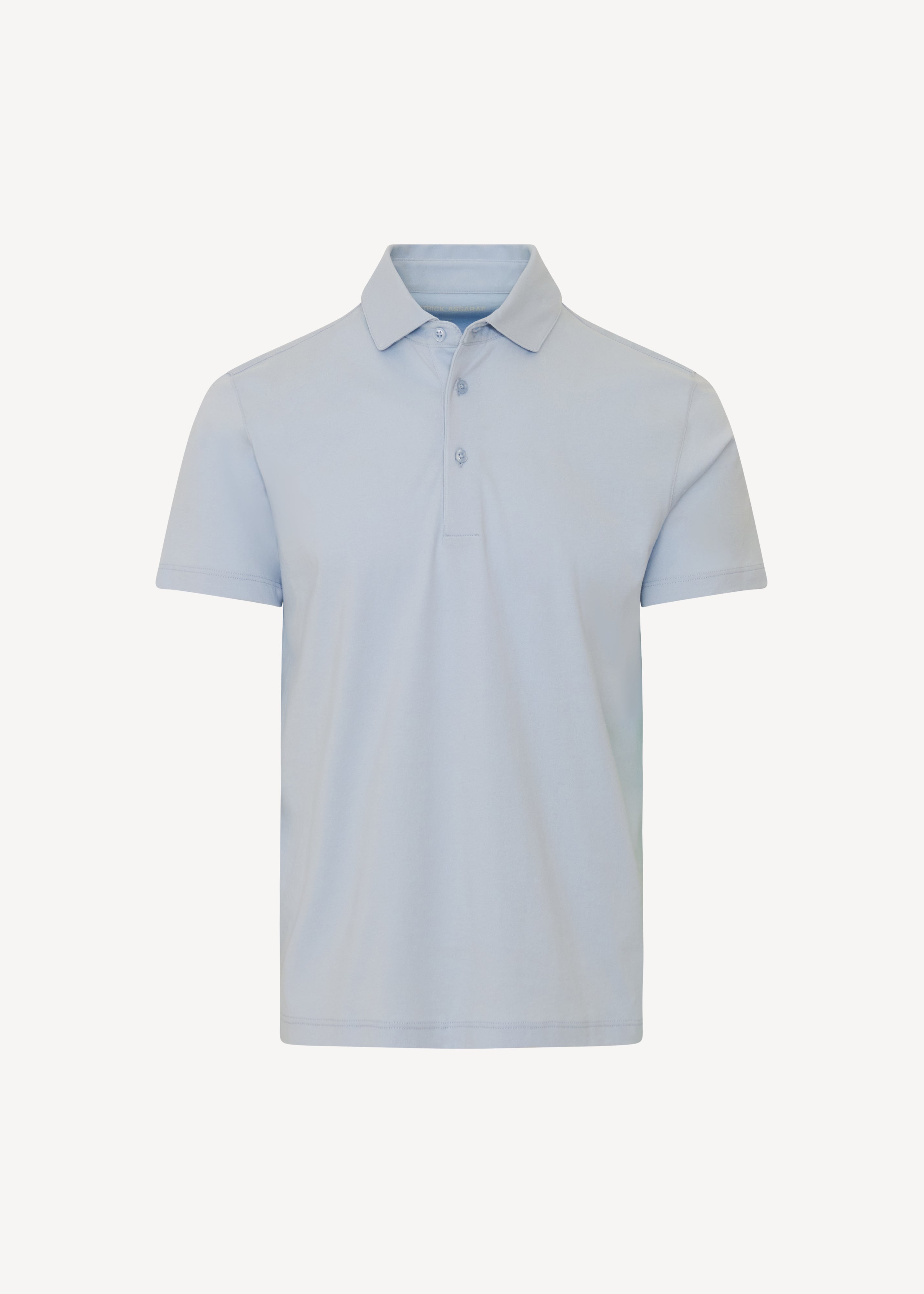 Mercerized Pima Cotton Button Polo - PATRICK ASSARAF