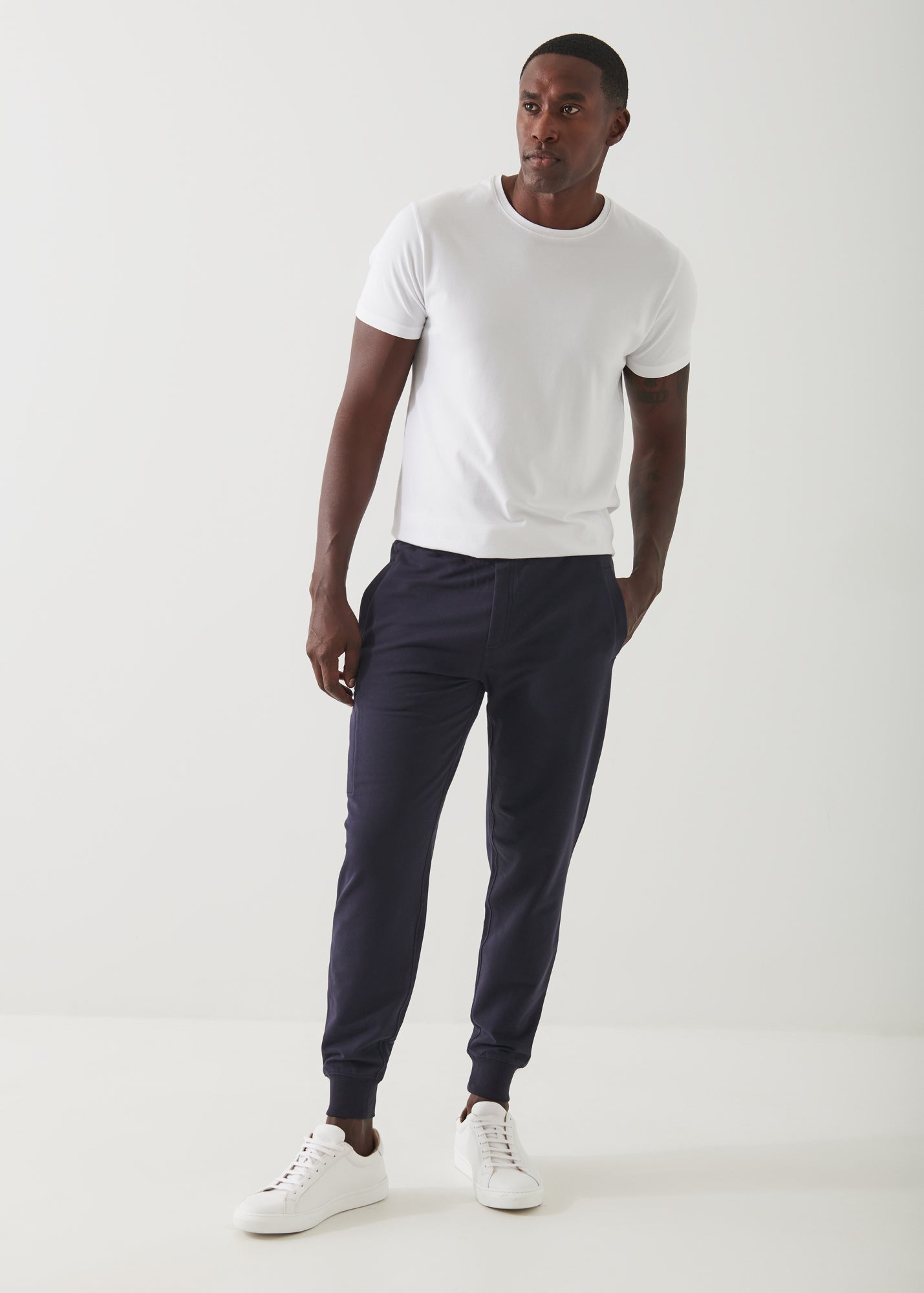 PIMA COTTON FRENCH TERRY JOGGER | PATRICK ASSARAF.