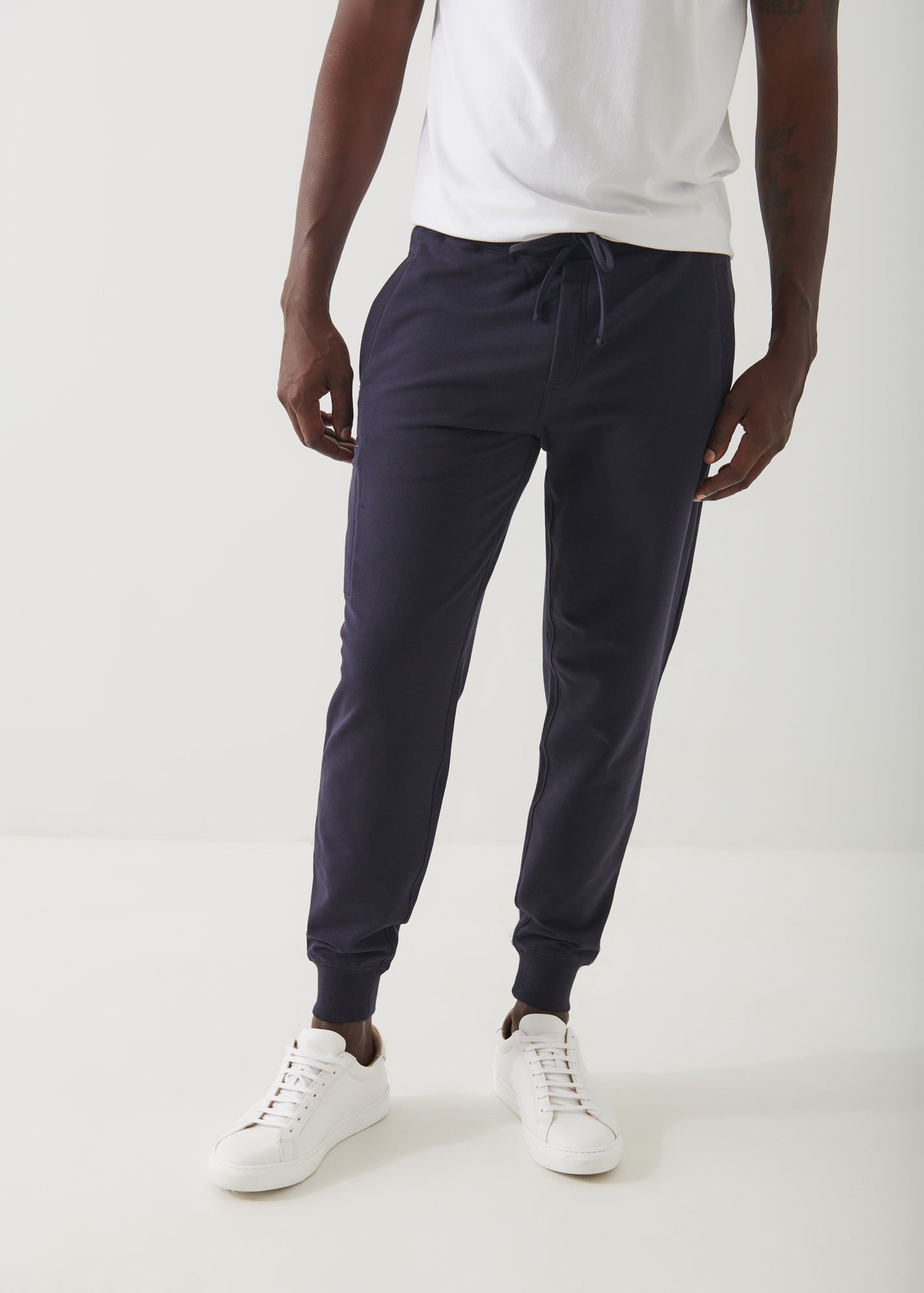 PIMA COTTON FRENCH TERRY JOGGER | PATRICK ASSARAF.