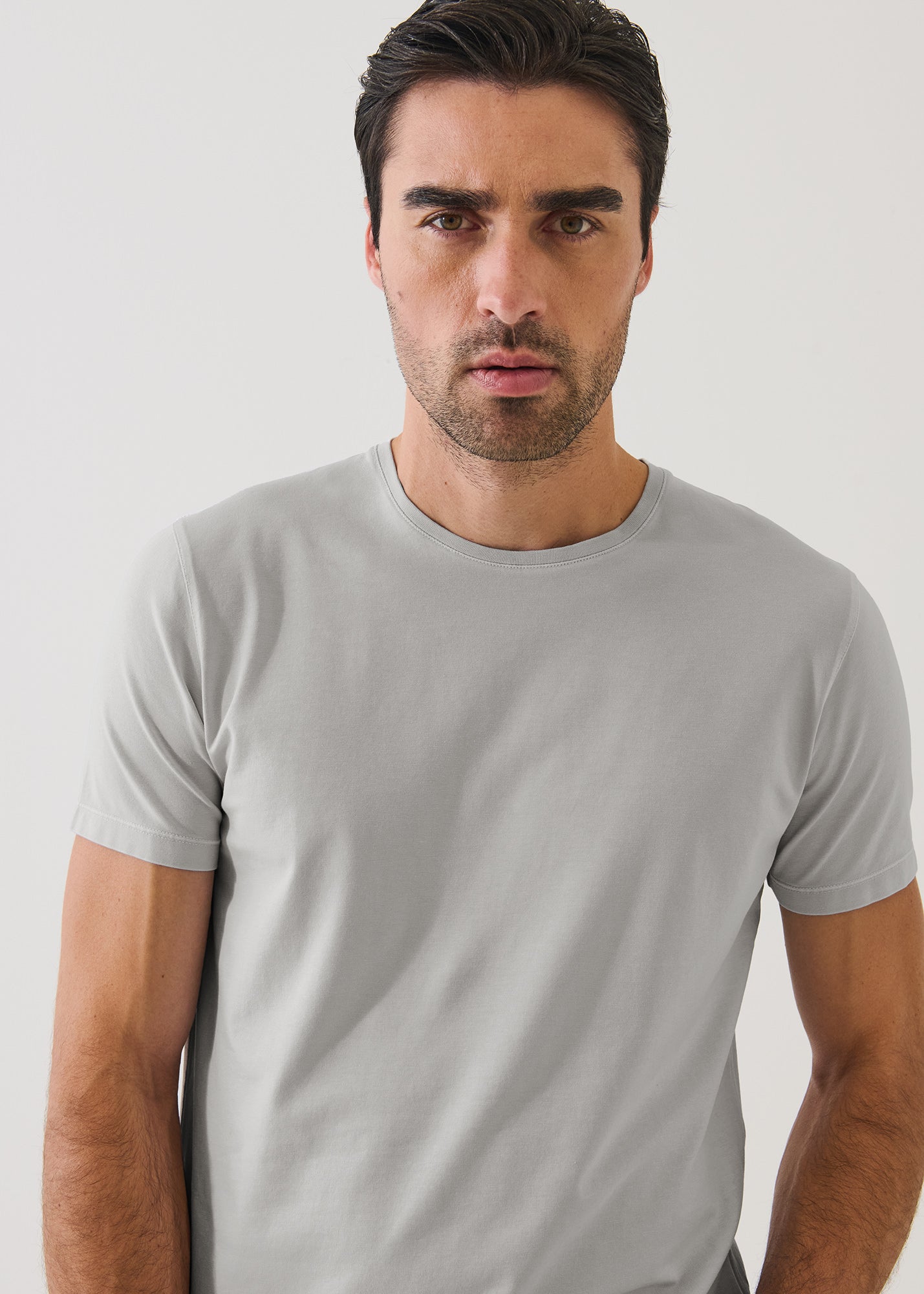 Pima Cotton Stretch Vintage Wash T-Shirt - PATRICK ASSARAF
