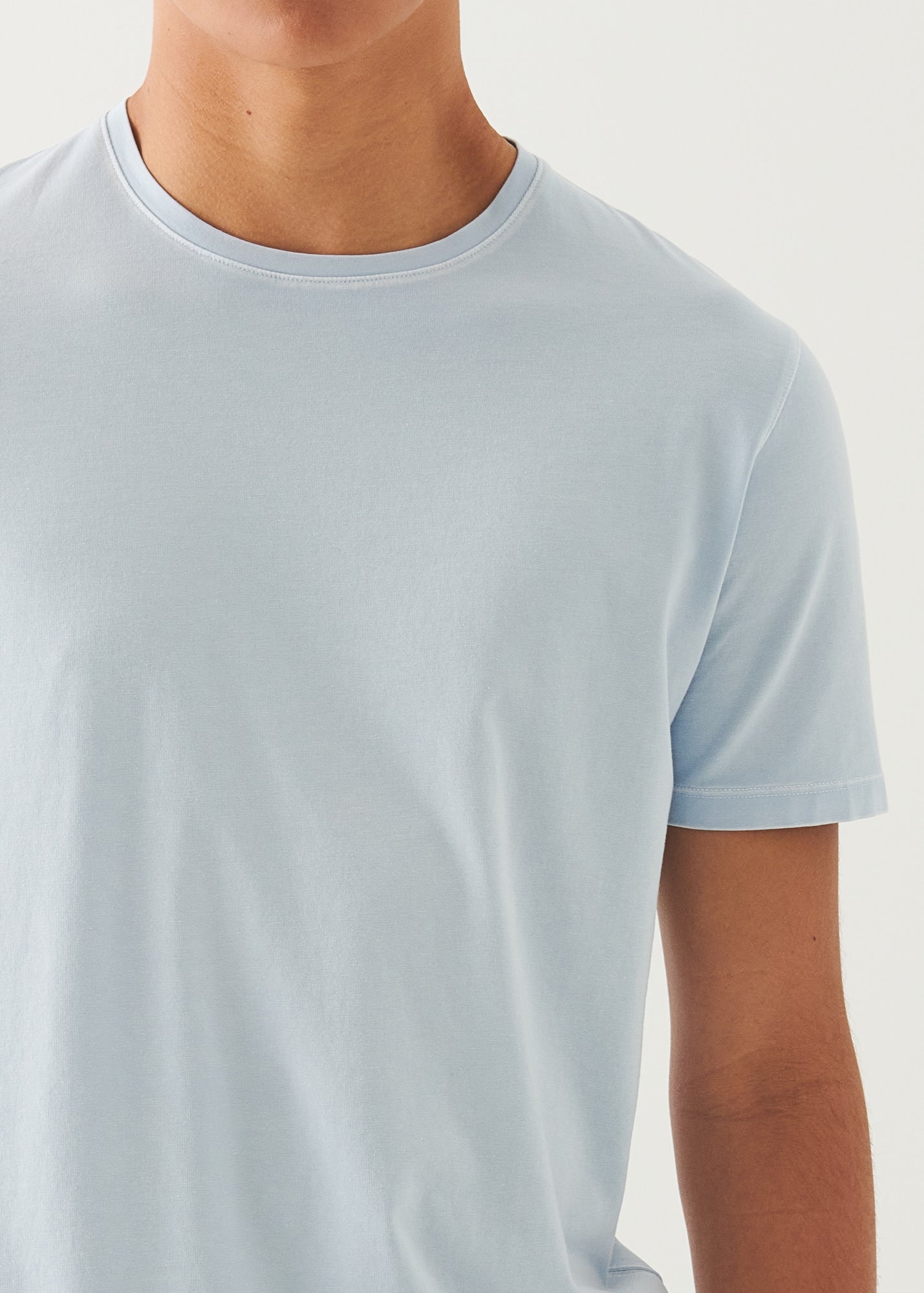 Pima Cotton Stretch Vintage Wash T-Shirt - PATRICK ASSARAF