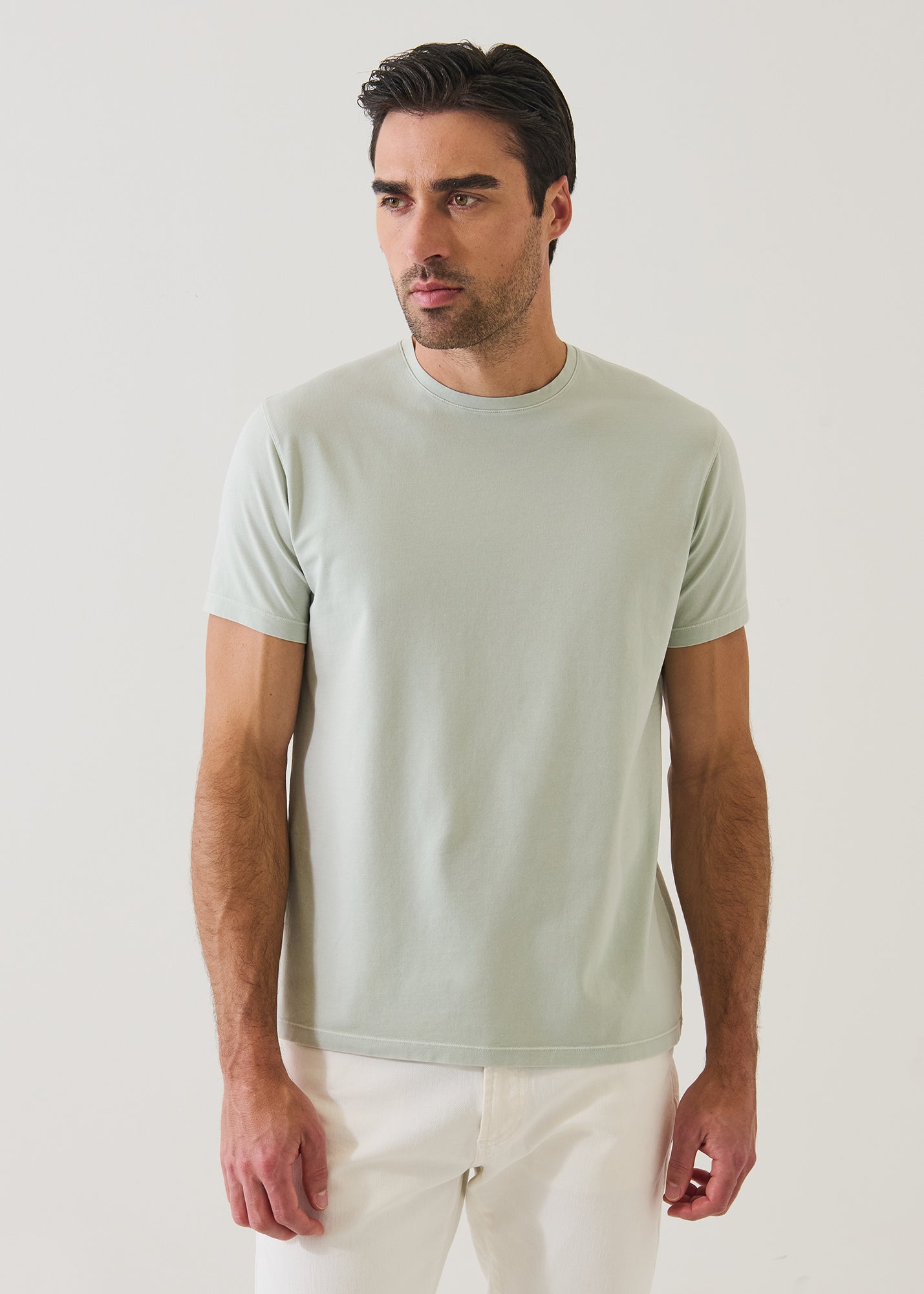 Pima Cotton Stretch Vintage Wash T-Shirt - PATRICK ASSARAF