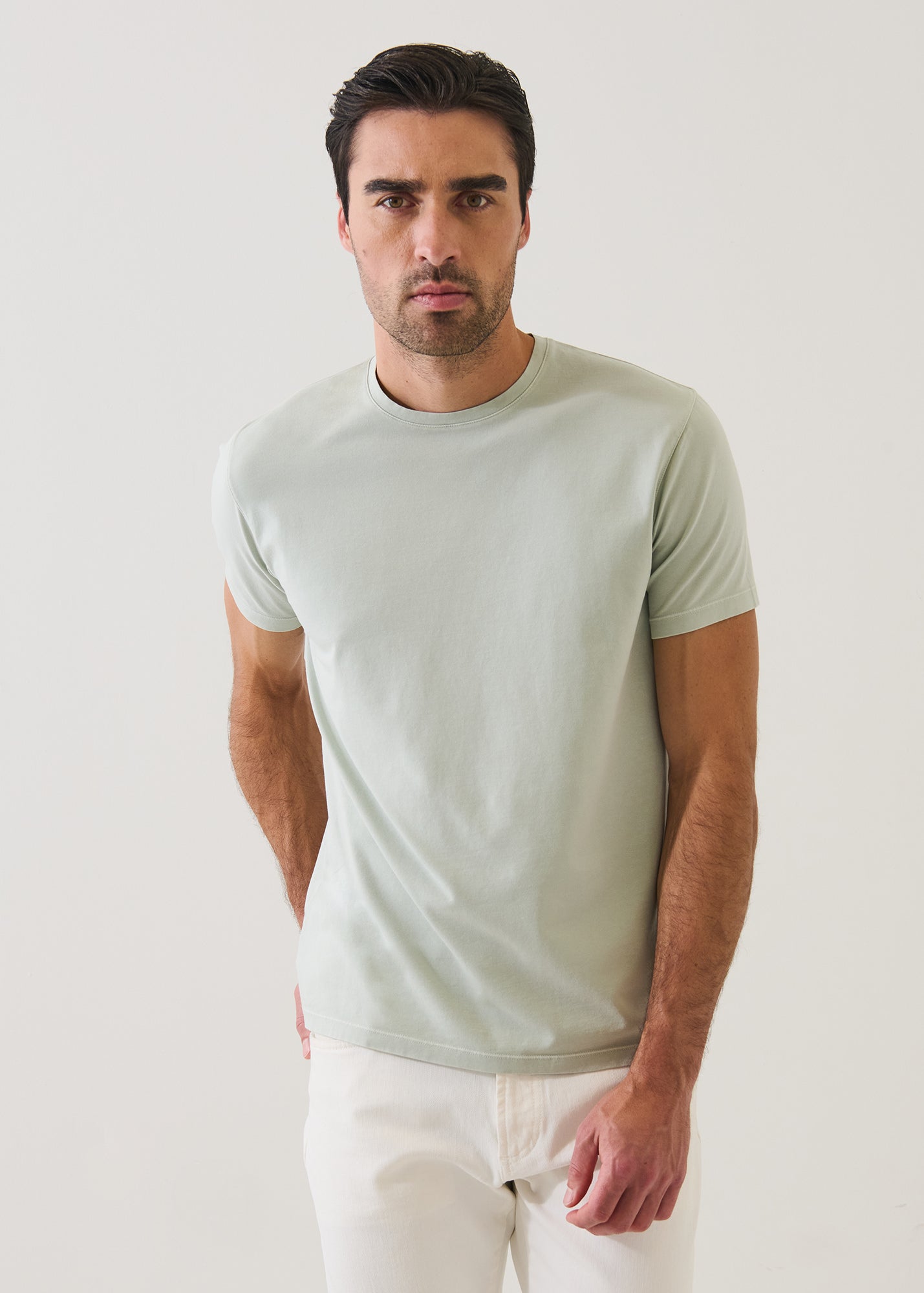Pima Cotton Stretch Vintage Wash T-Shirt - PATRICK ASSARAF