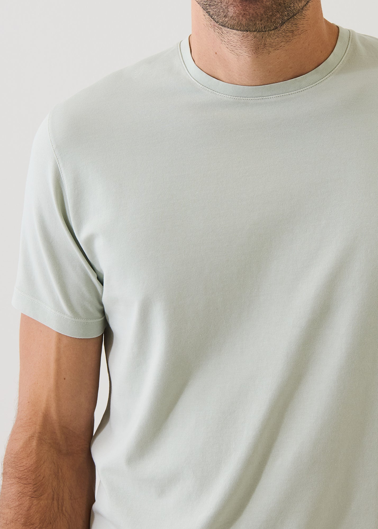 Pima Cotton Stretch Vintage Wash T-Shirt - PATRICK ASSARAF