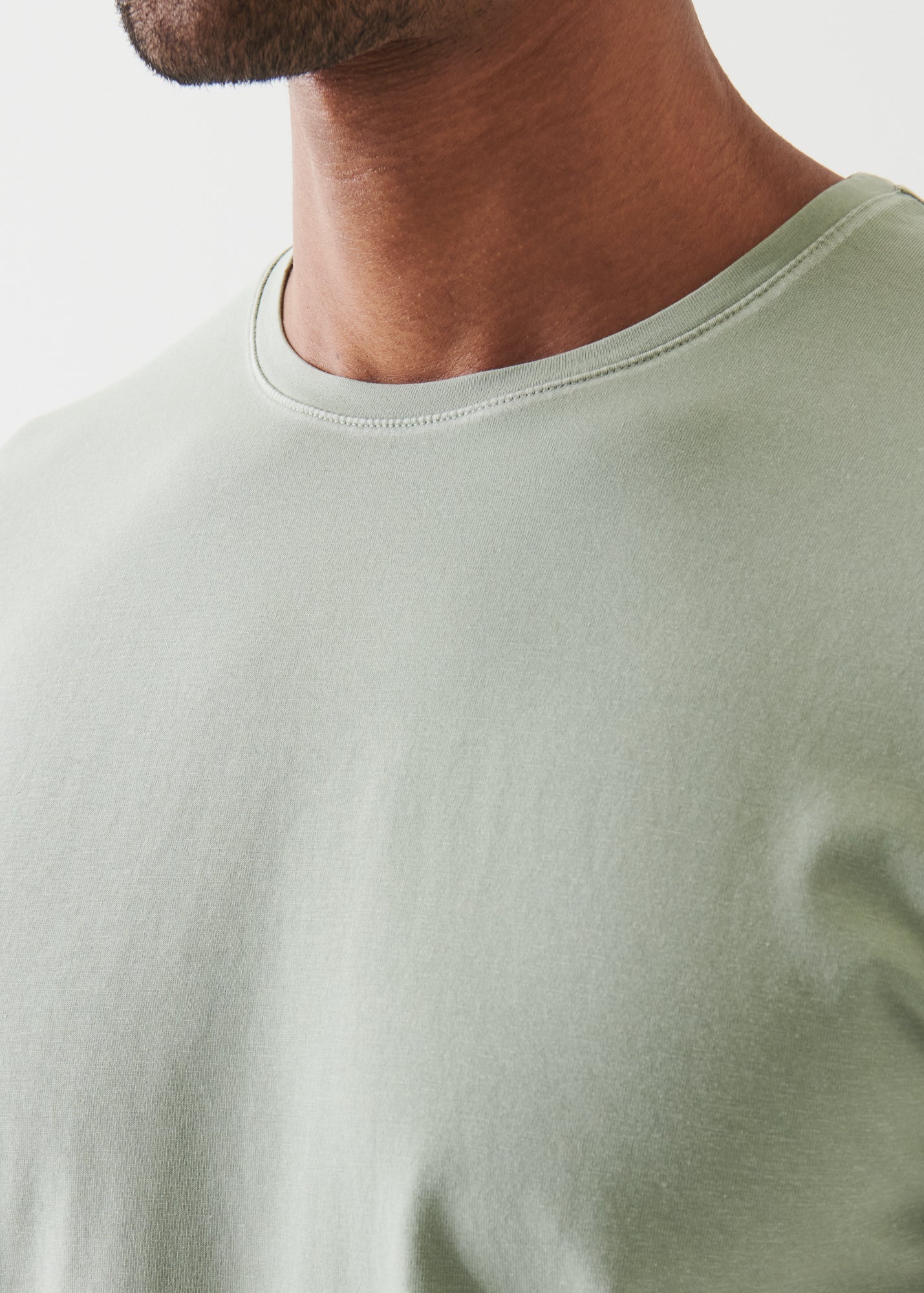 Pima Cotton Stretch Vintage Wash T-Shirt - PATRICK ASSARAF