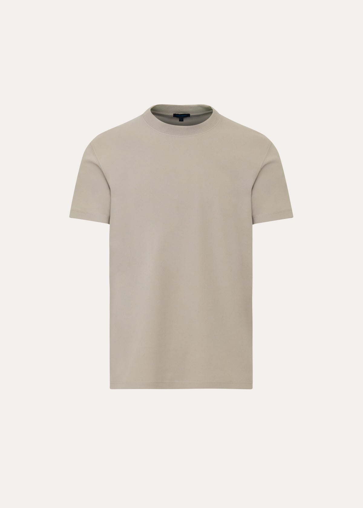 Pima Cotton Stretch Brushed T-Shirt - PATRICK ASSARAF
