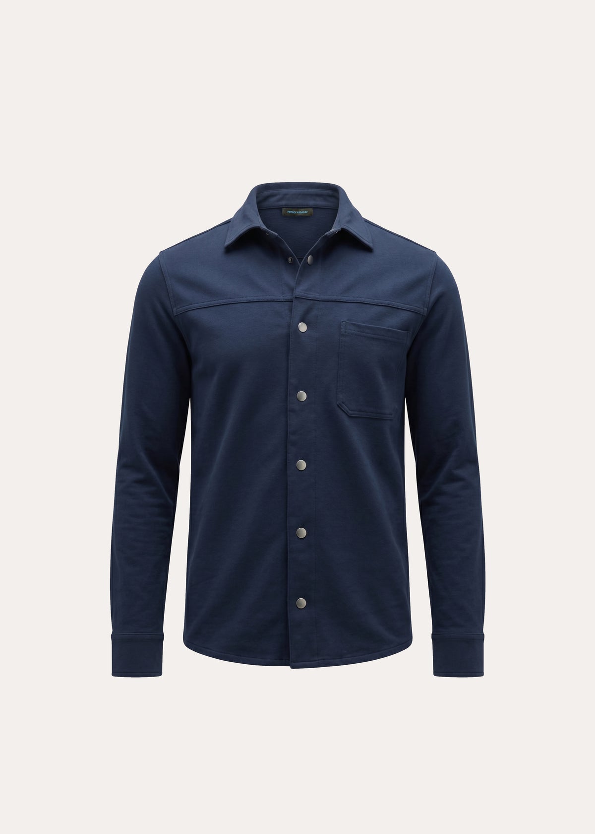 Pima Cotton French Terry Overshirt - PATRICK ASSARAF