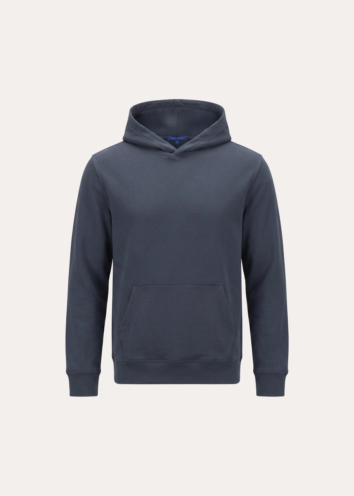 Brushed Pima Cotton Stretch Hoodie - PATRICK ASSARAF