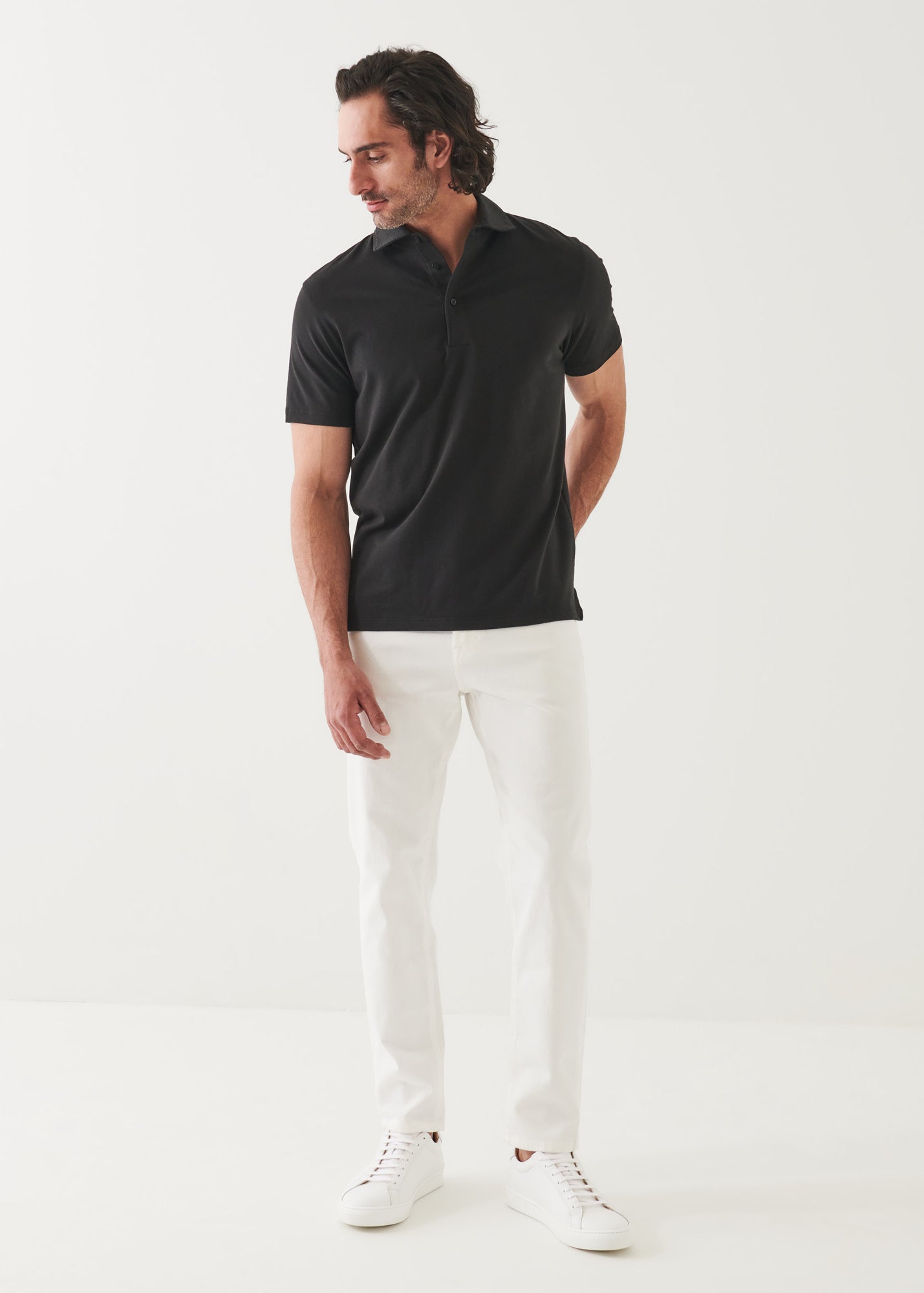 Pima Cotton Stretch Polo