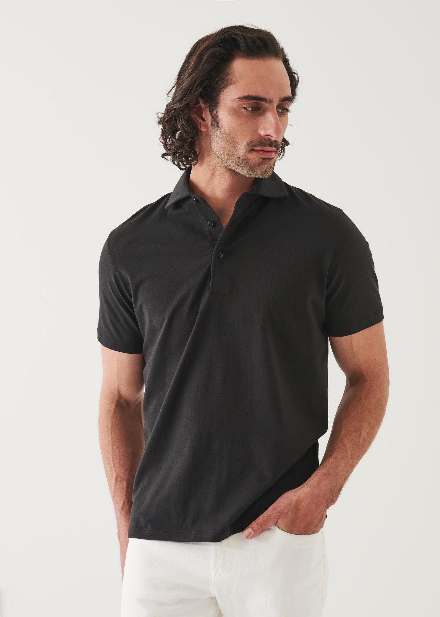 Pima Cotton Stretch Polo