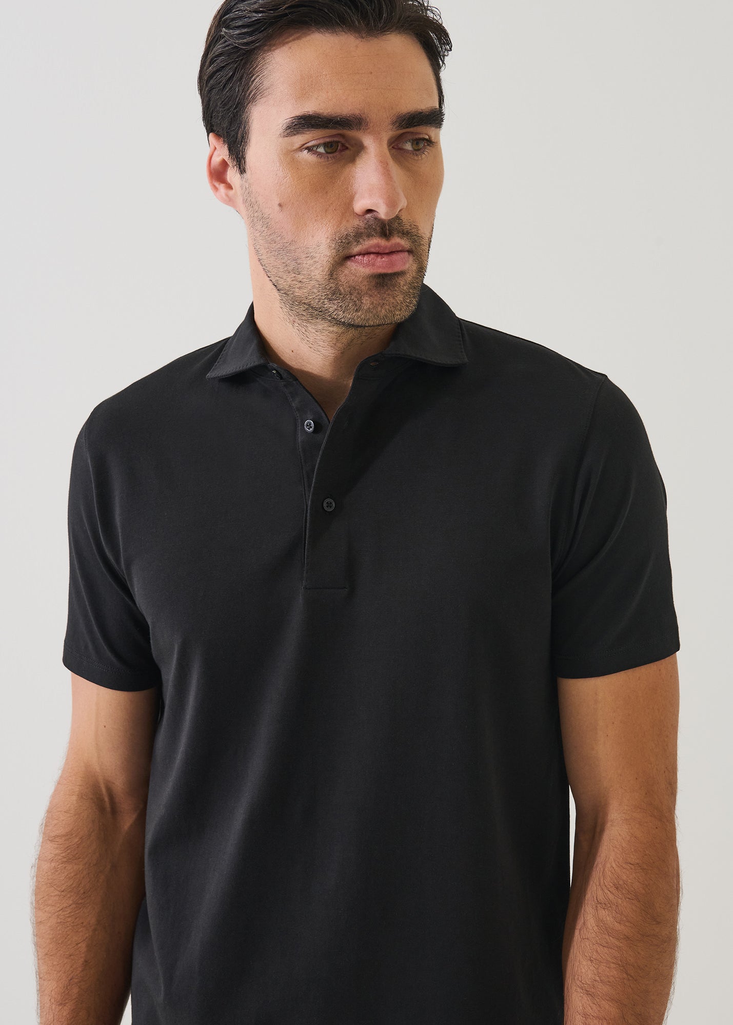 Pima Cotton Stretch Iconic Polo - PATRICK ASSARAF