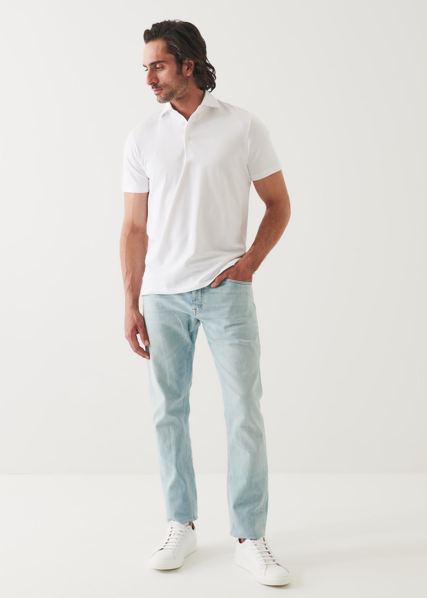 Pima Cotton Stretch Polo