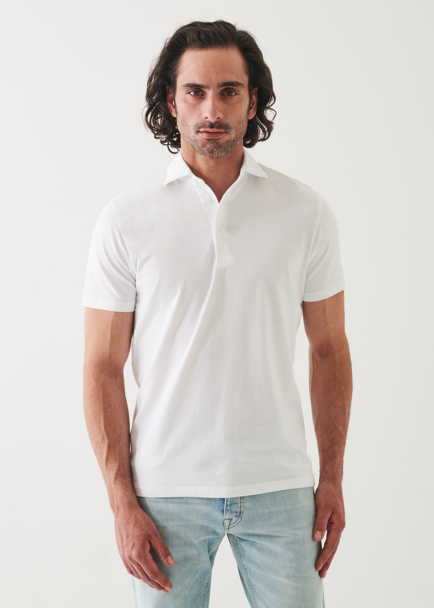 Pima Cotton Stretch Polo