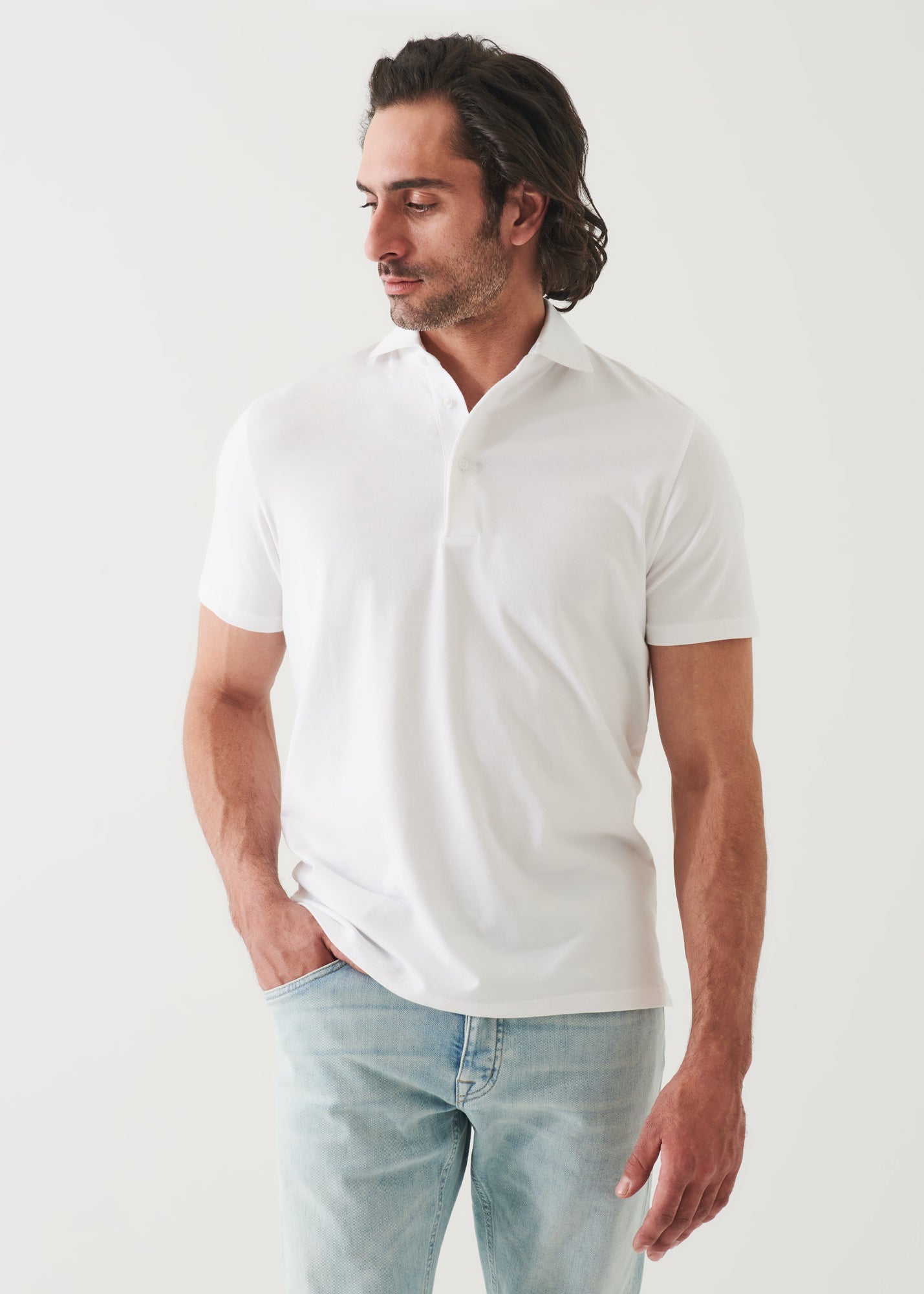 Pima Cotton Stretch Polo