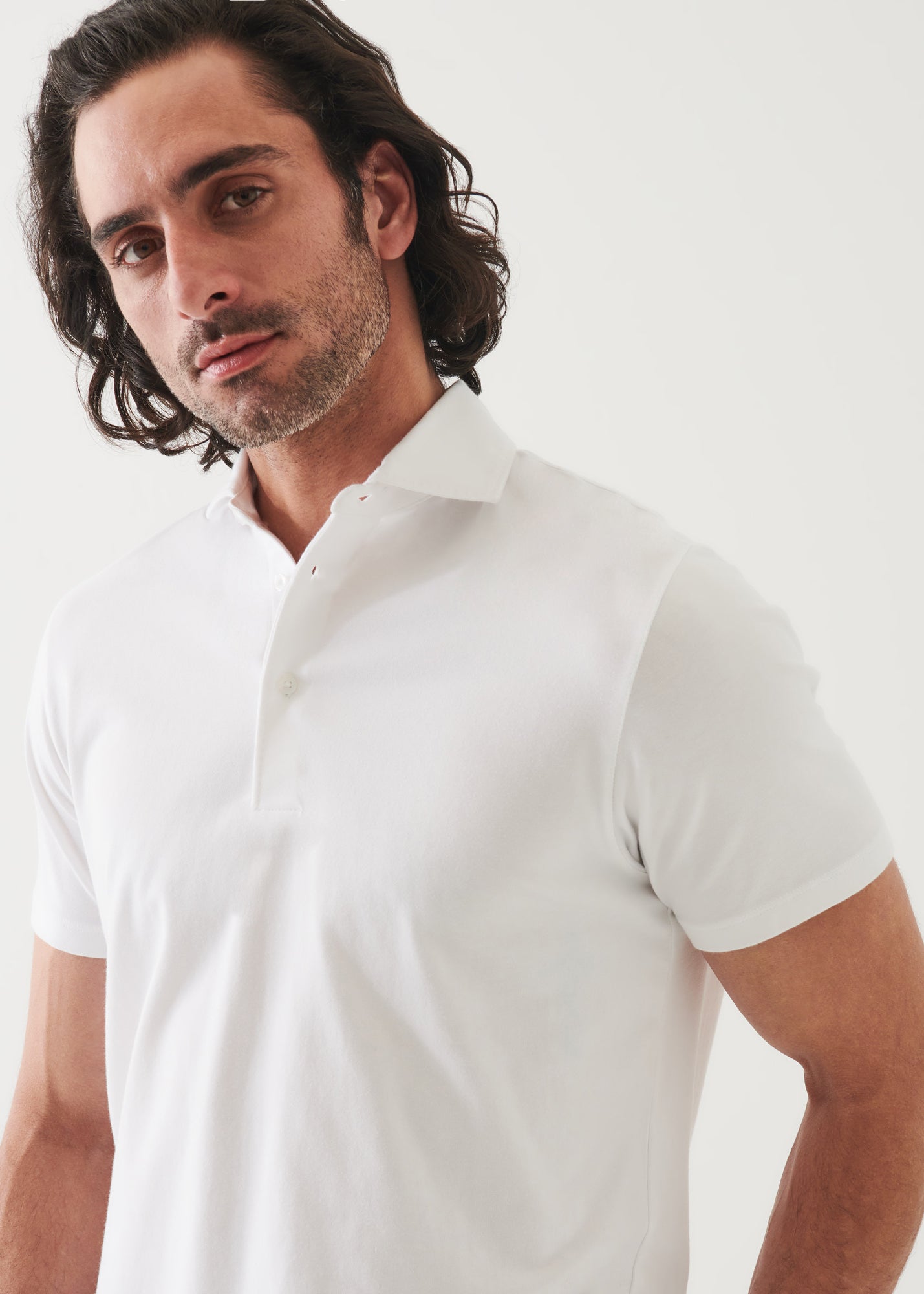 Pima Cotton Stretch Polo