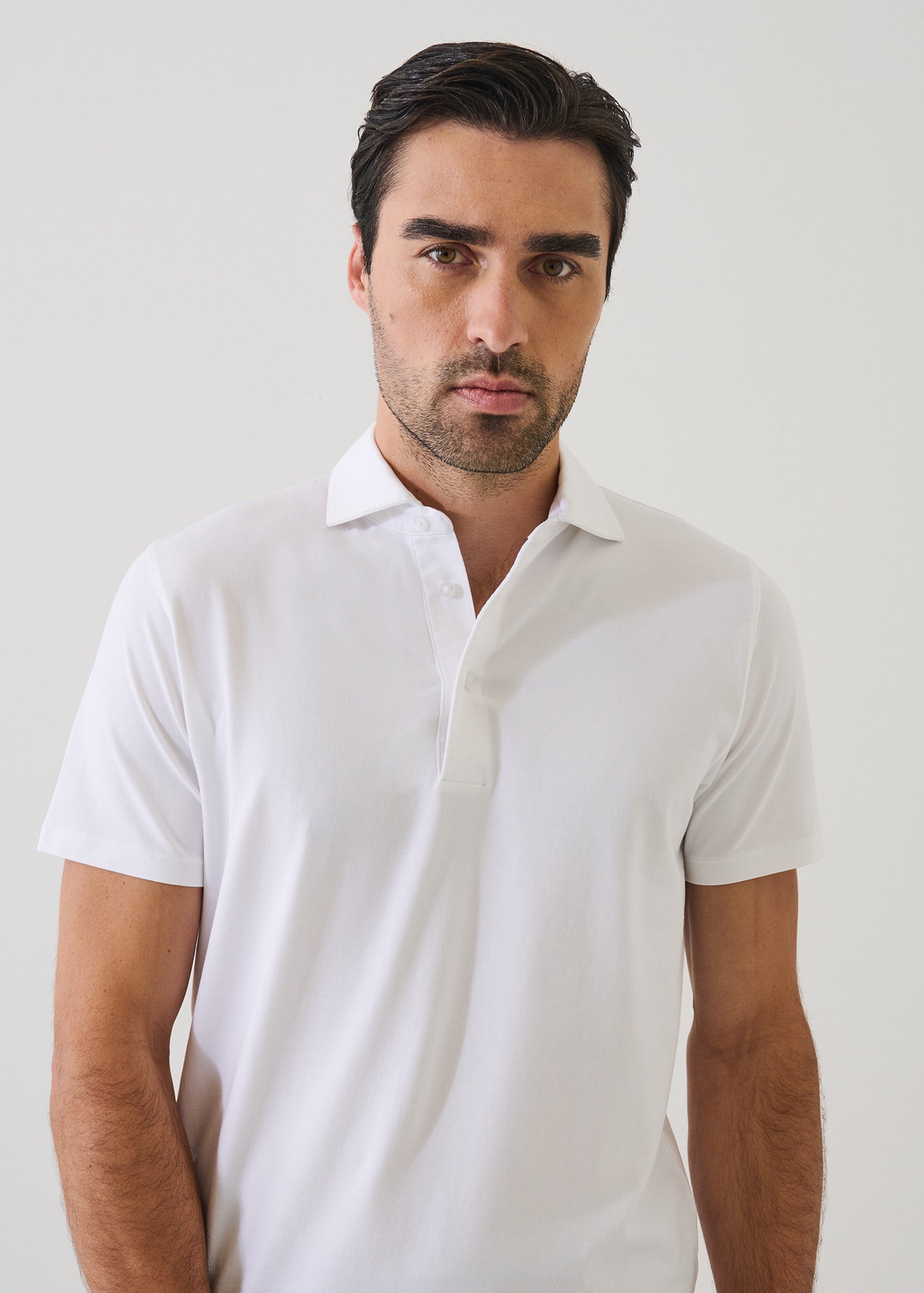 Pima Cotton Stretch Iconic Polo - PATRICK ASSARAF
