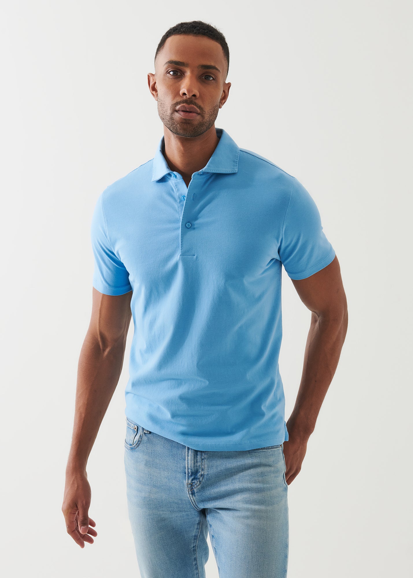 Pima Cotton Stretch Polo