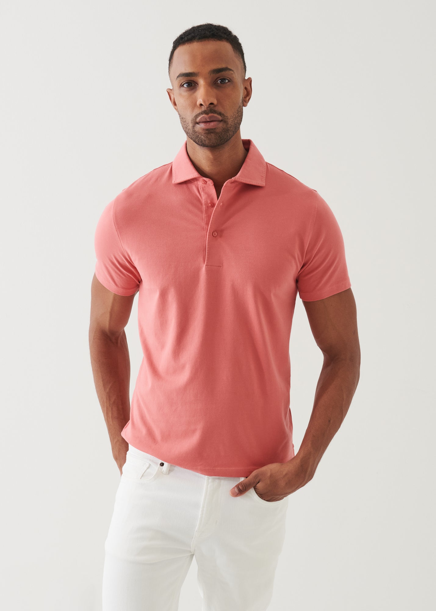 Pima Cotton Stretch Polo