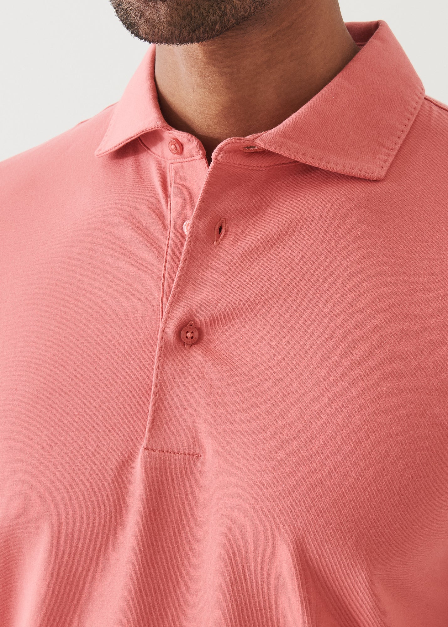 Pima Cotton Stretch Polo - PATRICK ASSARAF