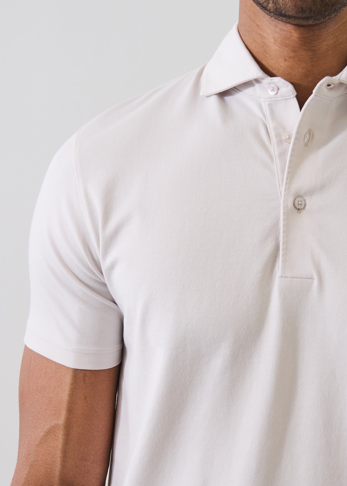 Pima Cotton Stretch Iconic Polo - PATRICK ASSARAF