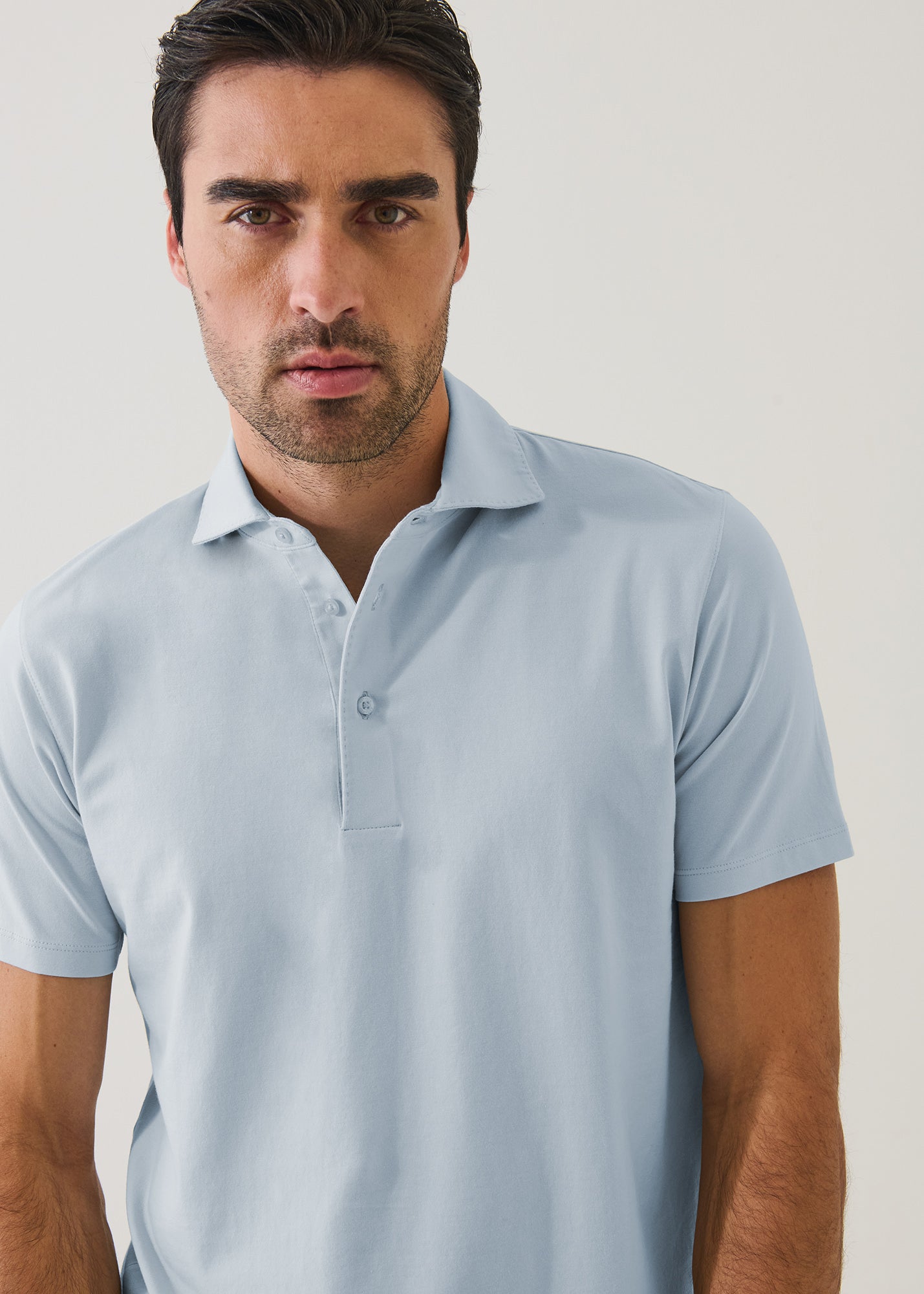 Pima Cotton Stretch Iconic Polo - PATRICK ASSARAF