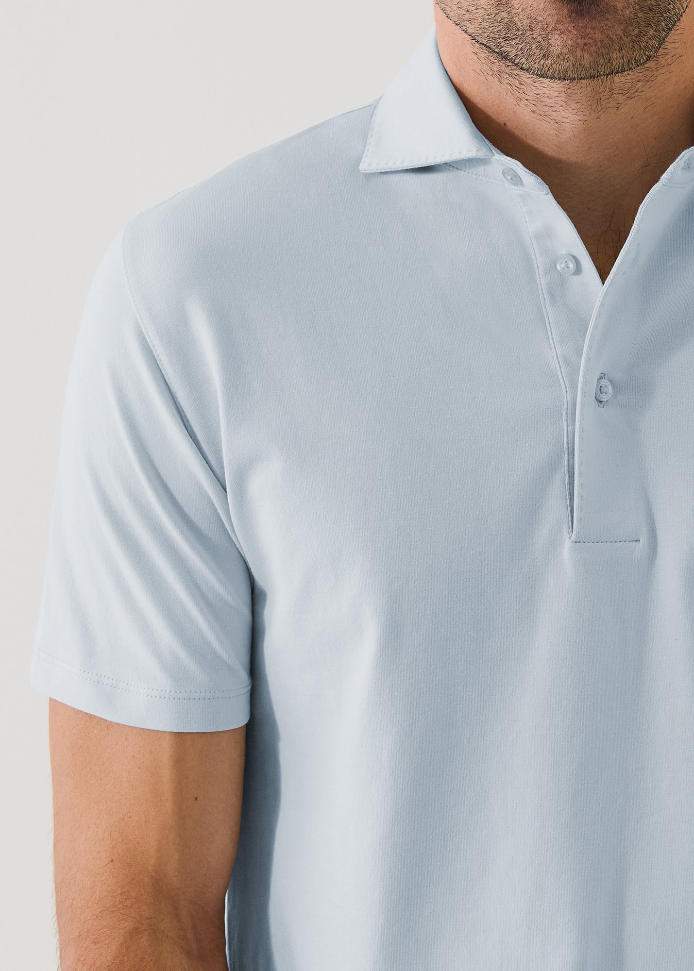Pima Cotton Stretch Iconic Polo - PATRICK ASSARAF