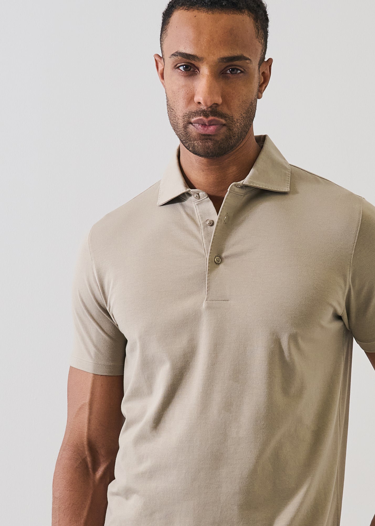 Pima Cotton Stretch Iconic Polo - PATRICK ASSARAF