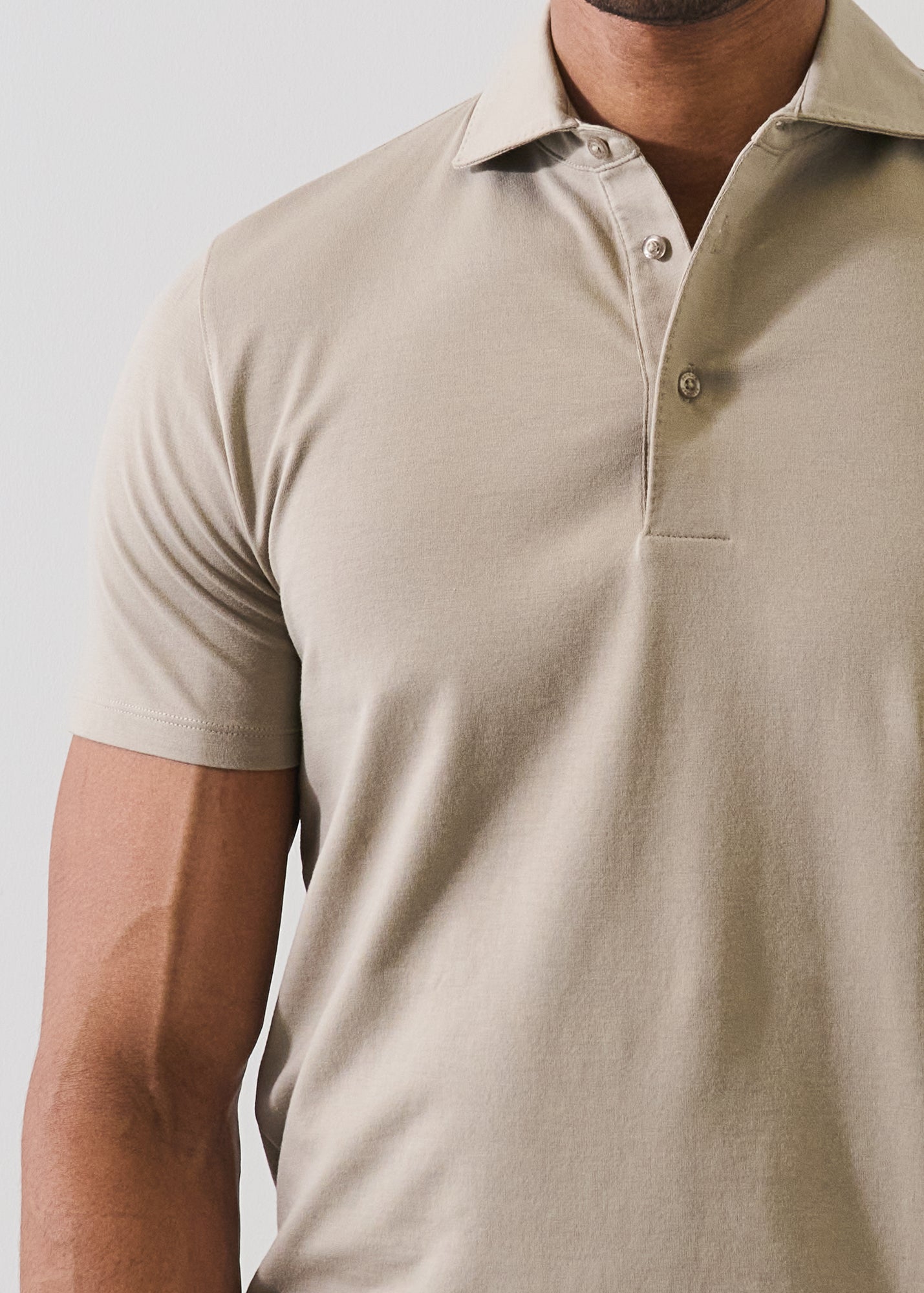 Pima Cotton Stretch Iconic Polo - PATRICK ASSARAF