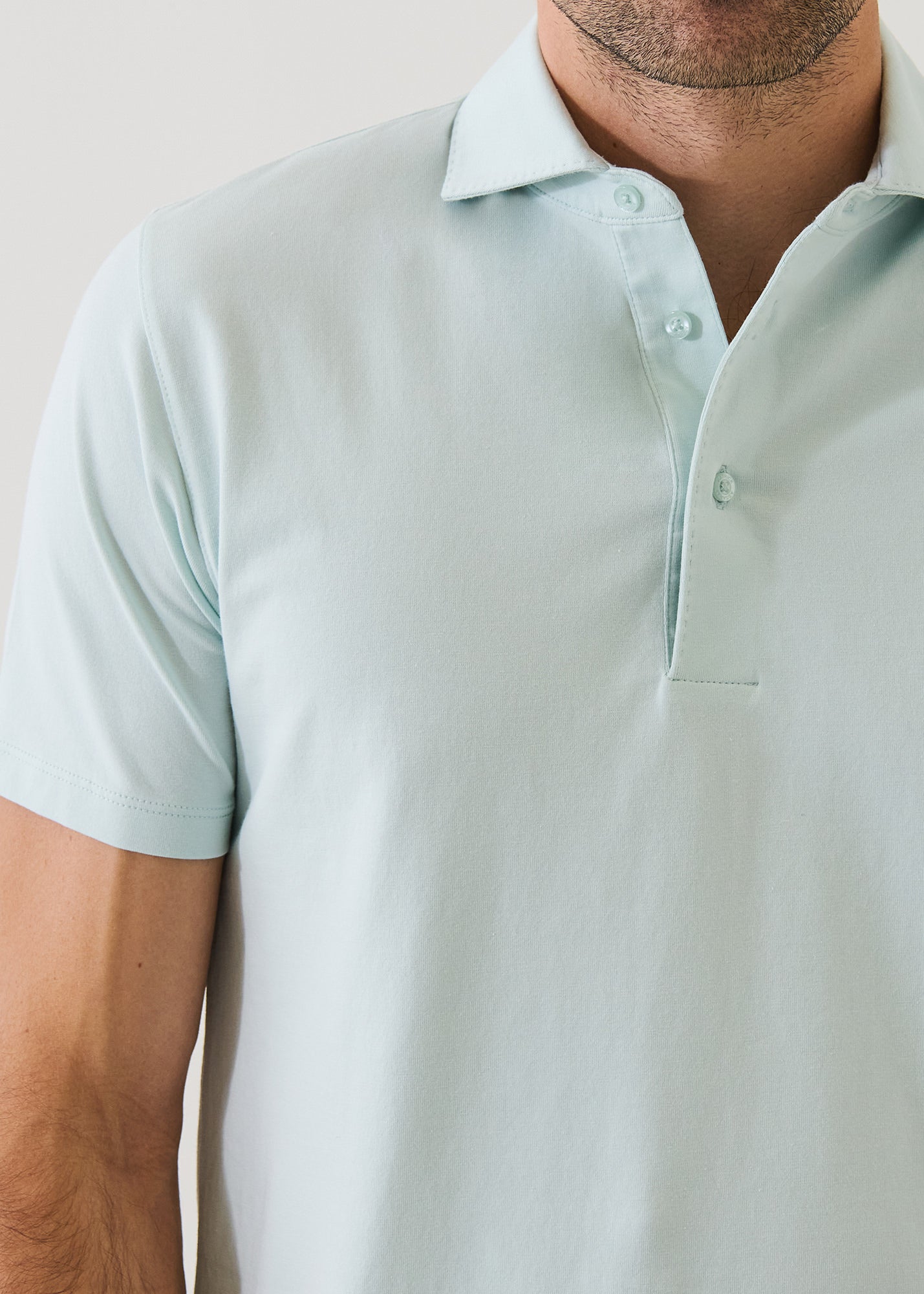 Pima Cotton Stretch Iconic Polo - PATRICK ASSARAF