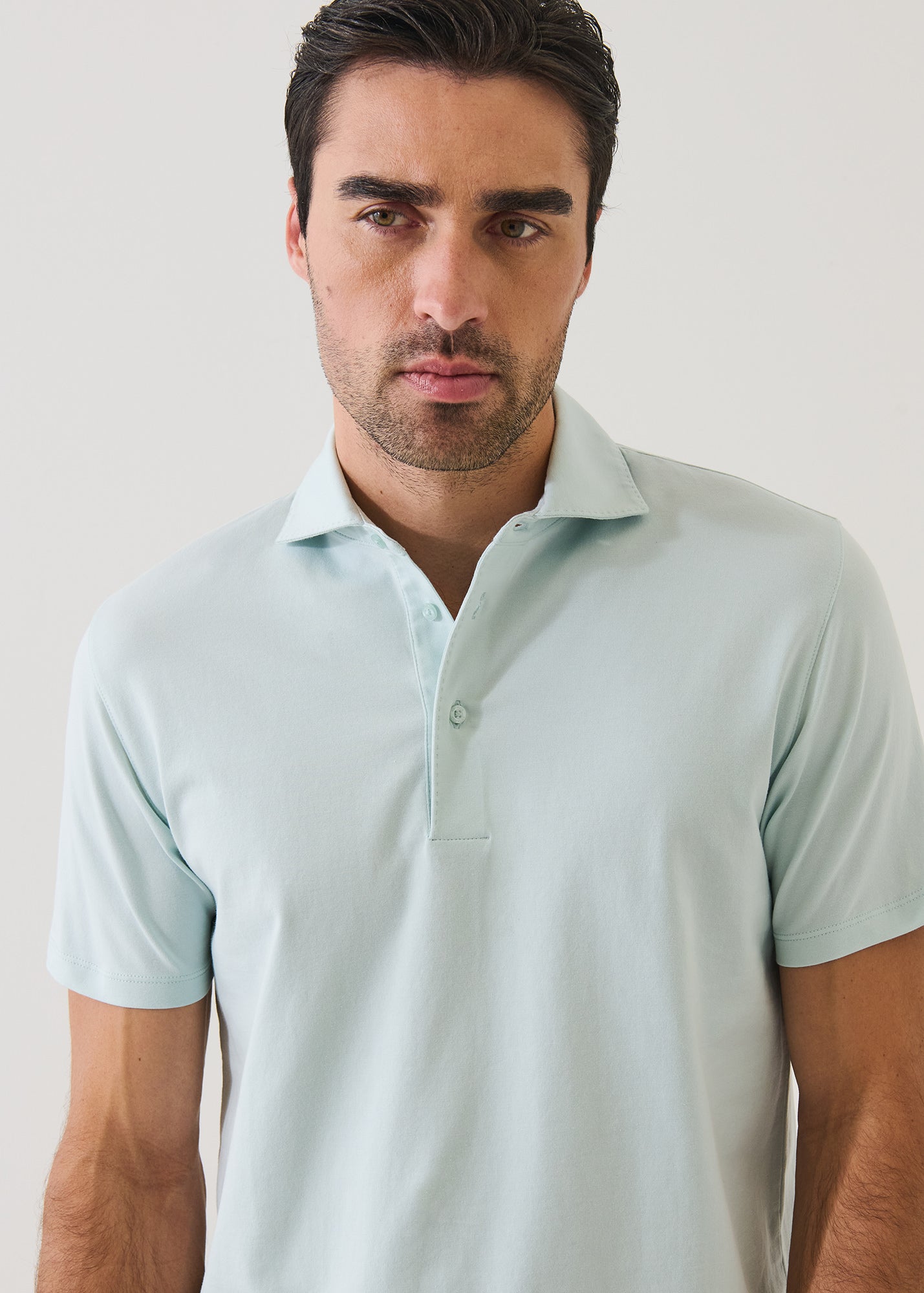 Pima Cotton Stretch Iconic Polo - PATRICK ASSARAF