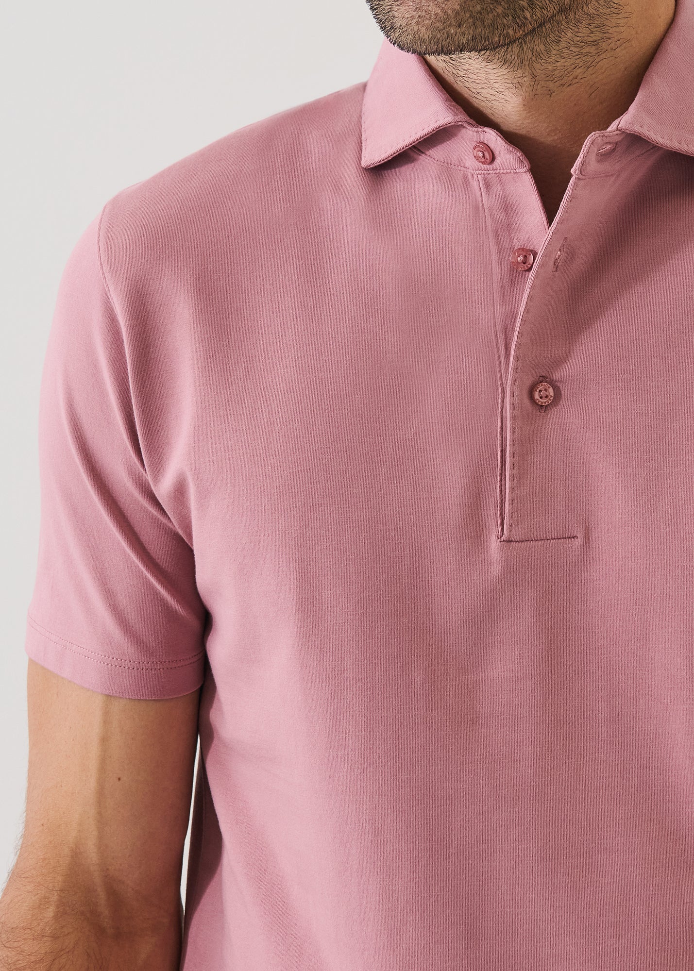 Pima Cotton Stretch Iconic Polo - PATRICK ASSARAF