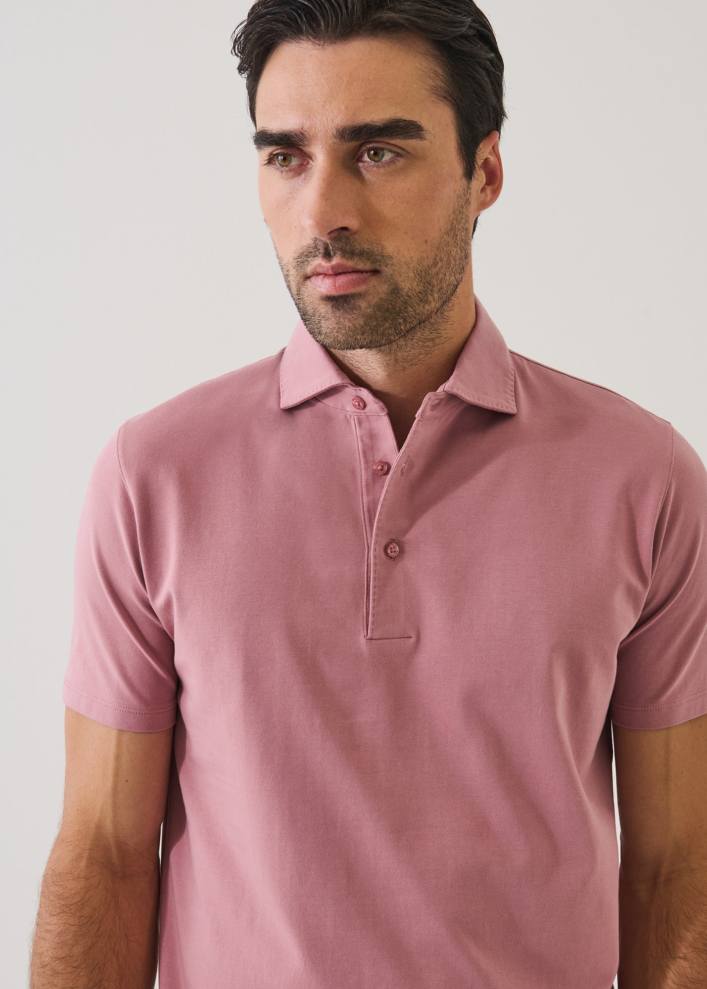 Pima Cotton Stretch Iconic Polo - PATRICK ASSARAF