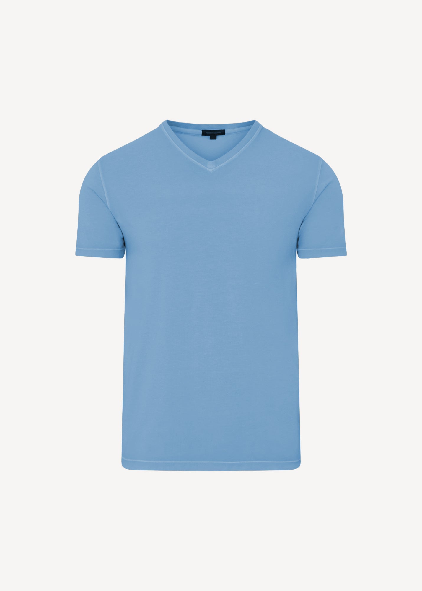 Pima Cotton Stretch Vintage Wash V-Neck T-Shirt - PATRICK ASSARAF