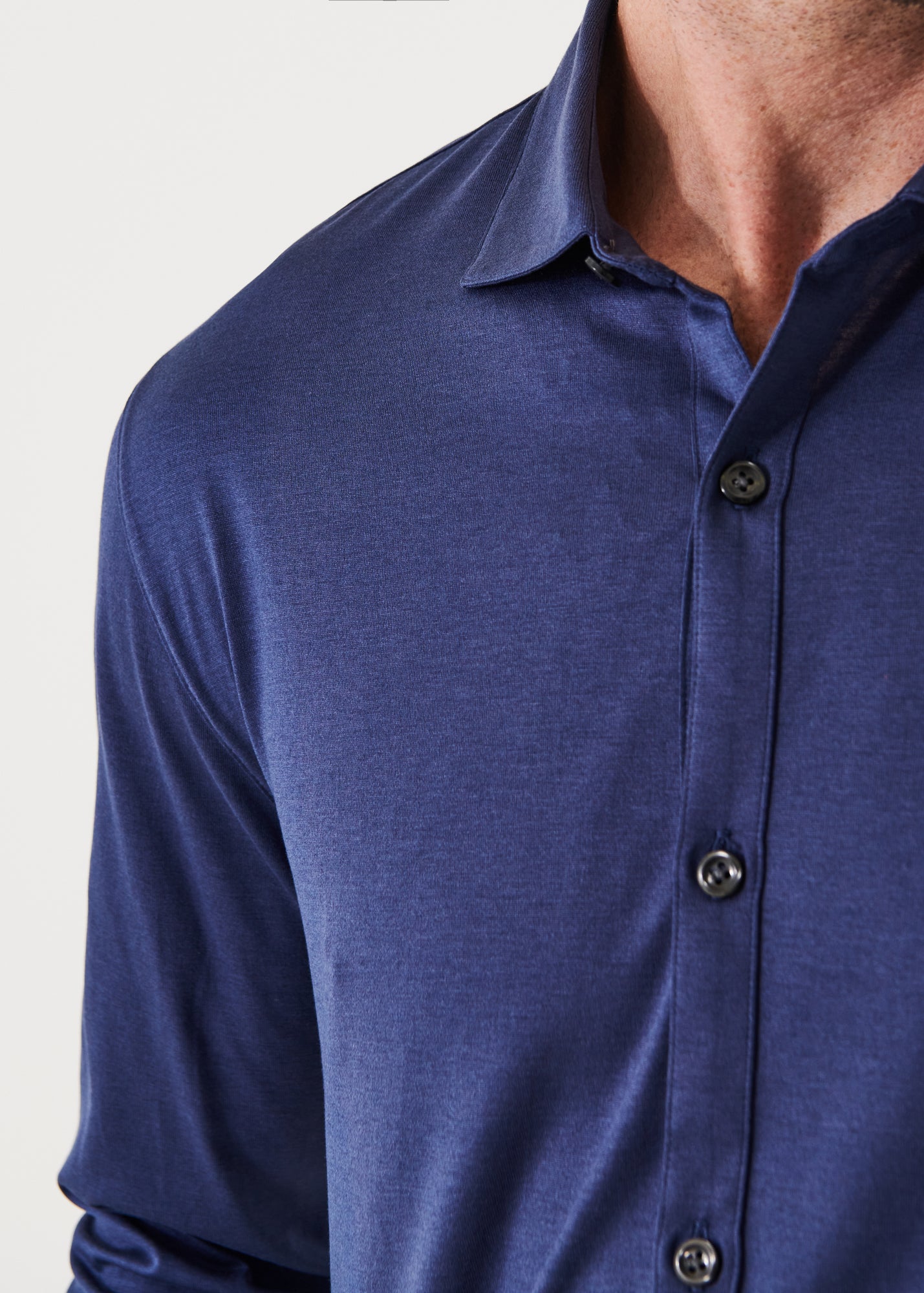 Silk Cotton Long sleeve Shirt