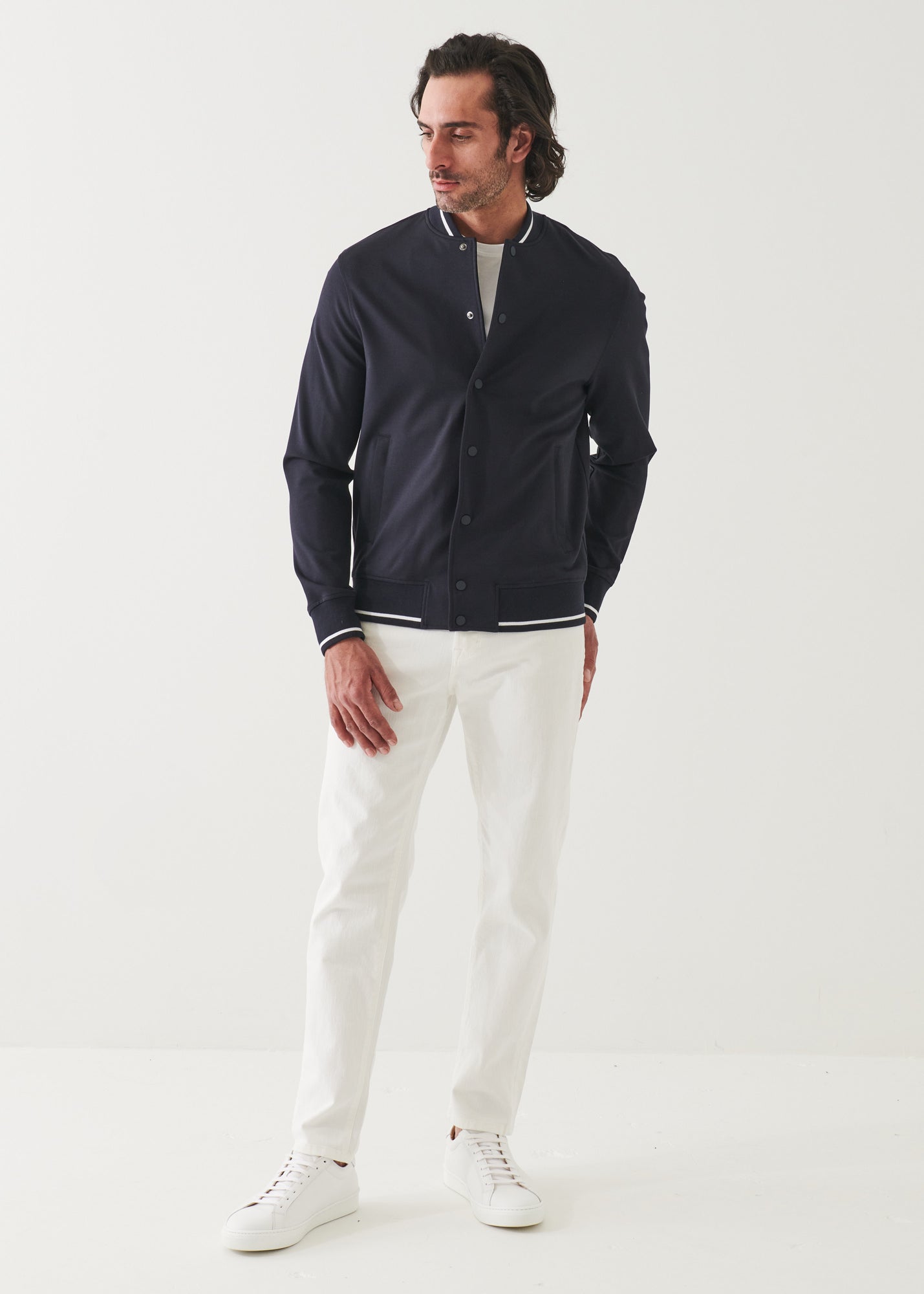 Snap Front Jacket - PATRICK ASSARAF