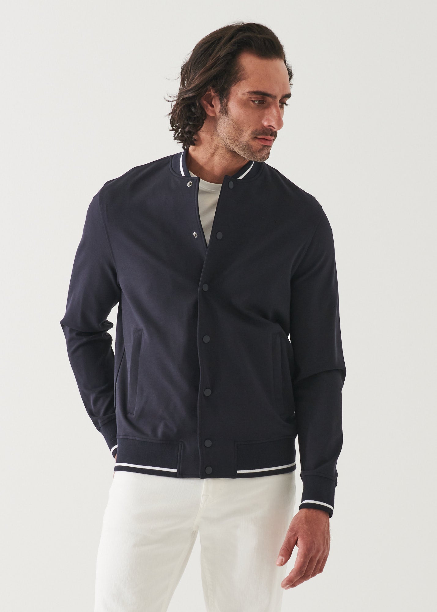 Snap Front Jacket - PATRICK ASSARAF