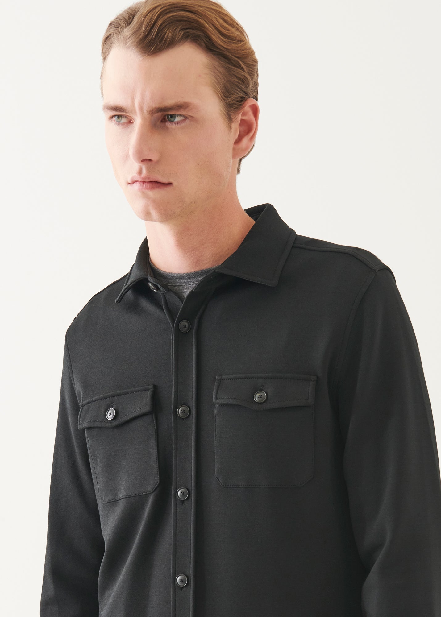 Japanese Double-Face Shirt Jacket - PATRICK ASSARAF