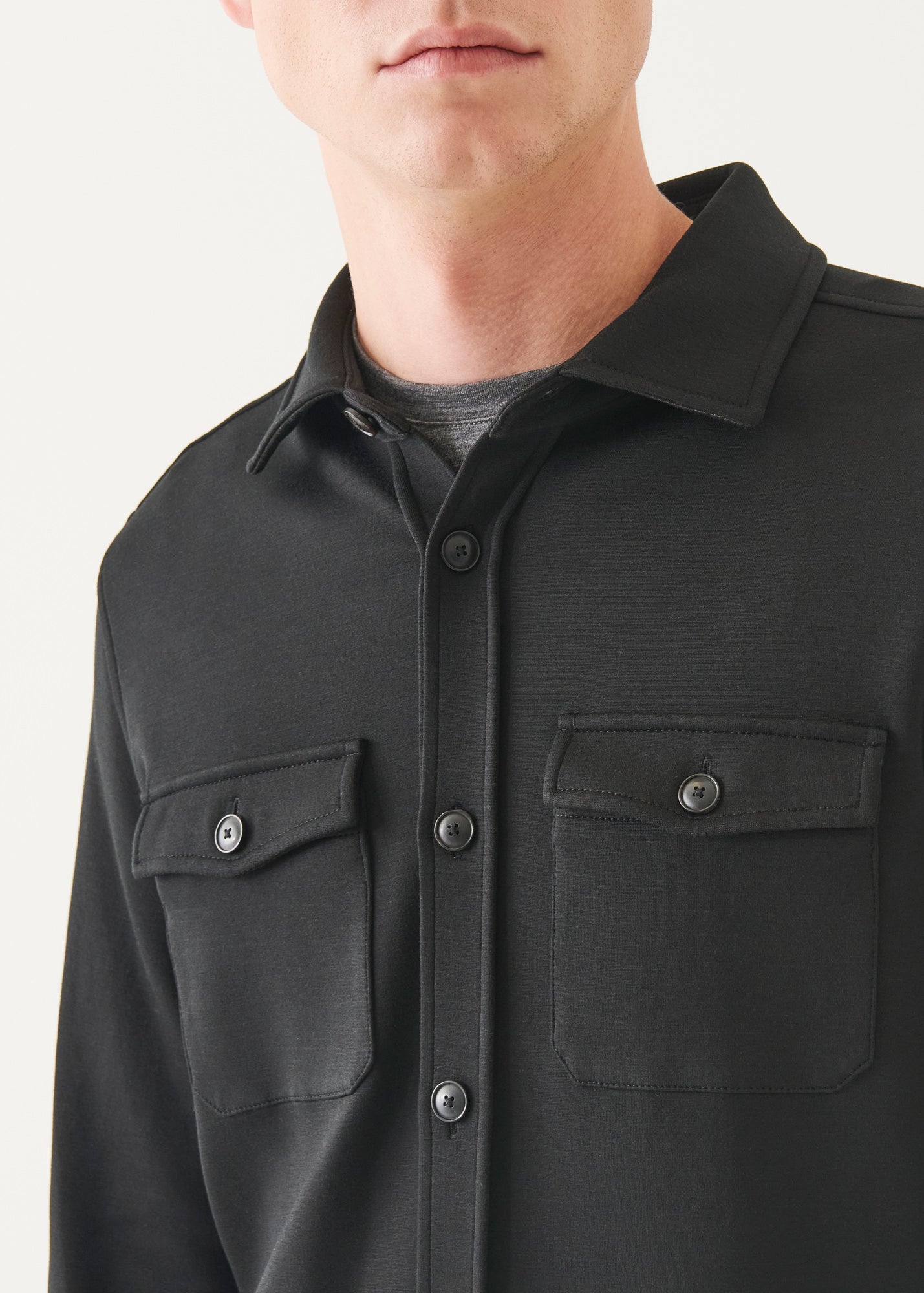 Japanese Double-Face Shirt Jacket - PATRICK ASSARAF