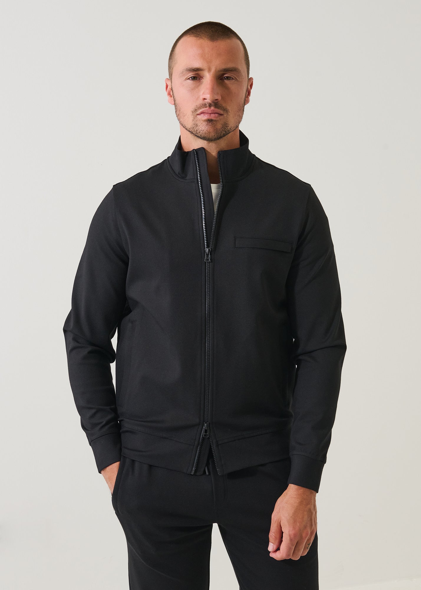 Four-Way Stretch Track Jacket - PATRICK ASSARAF