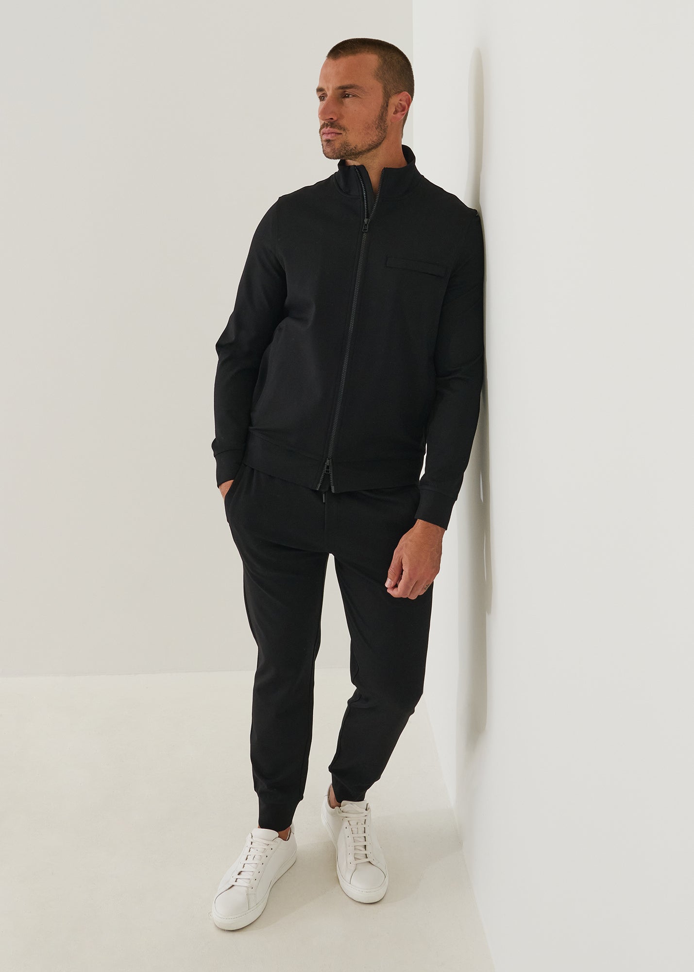 Four-Way Stretch Track Jacket - PATRICK ASSARAF