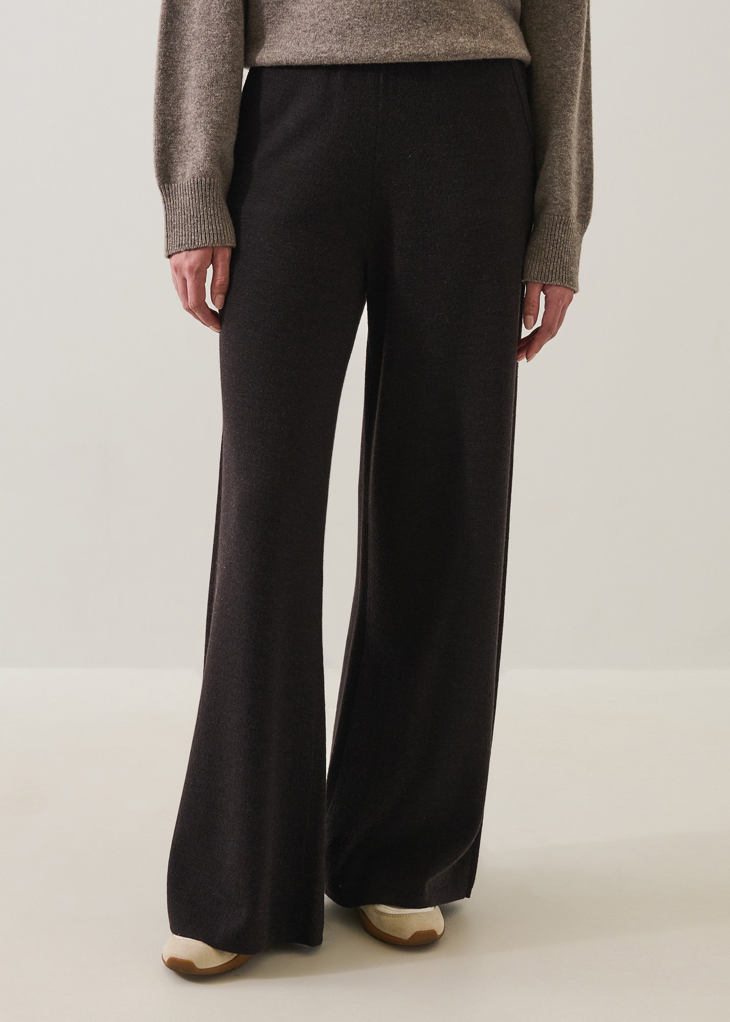 Merino Milano Stitch Relaxed Pant