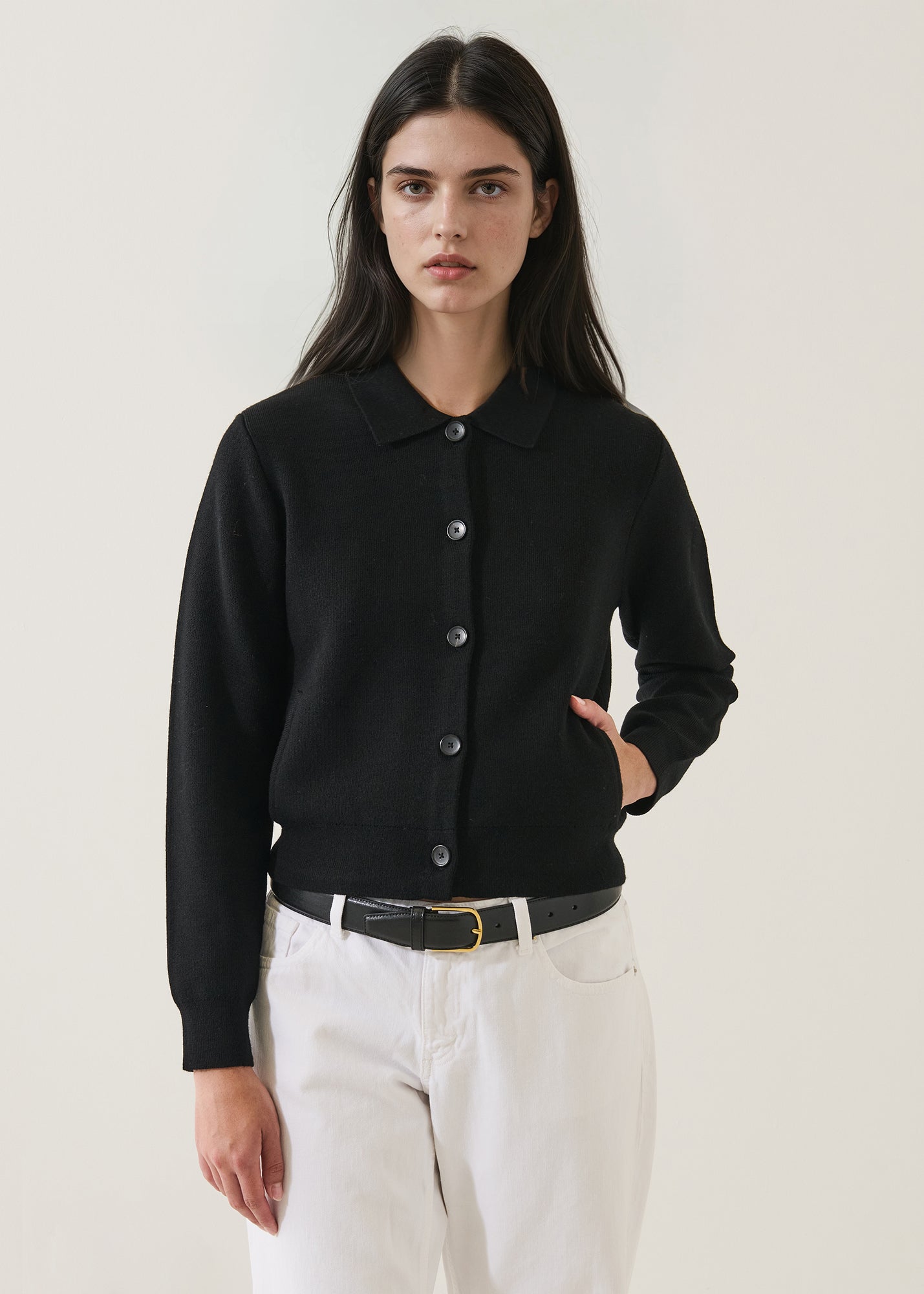 Merino Milano Stitch Button Shirt