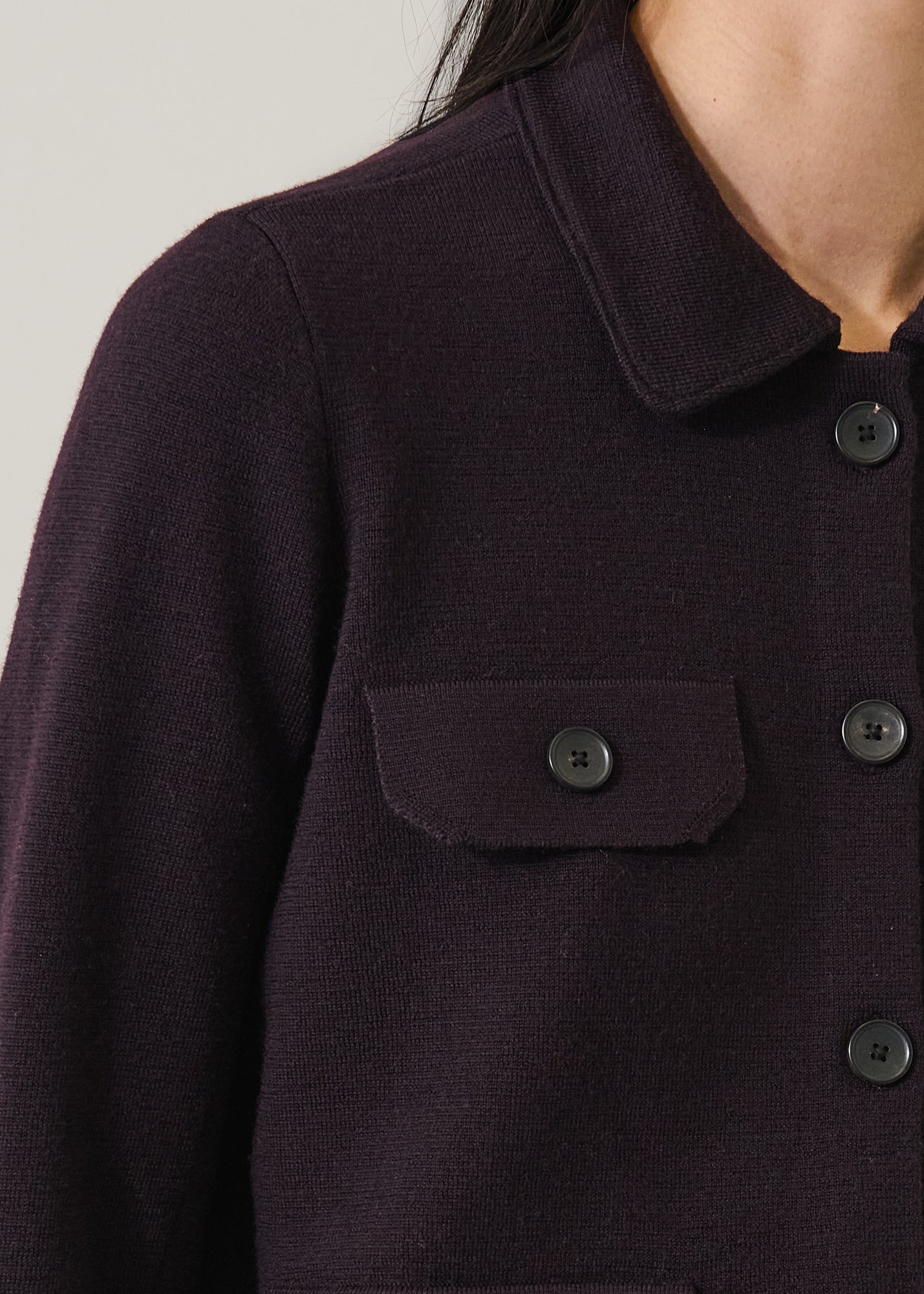 Merino Milano Stitch Pocket Jacket - PATRICK ASSARAF